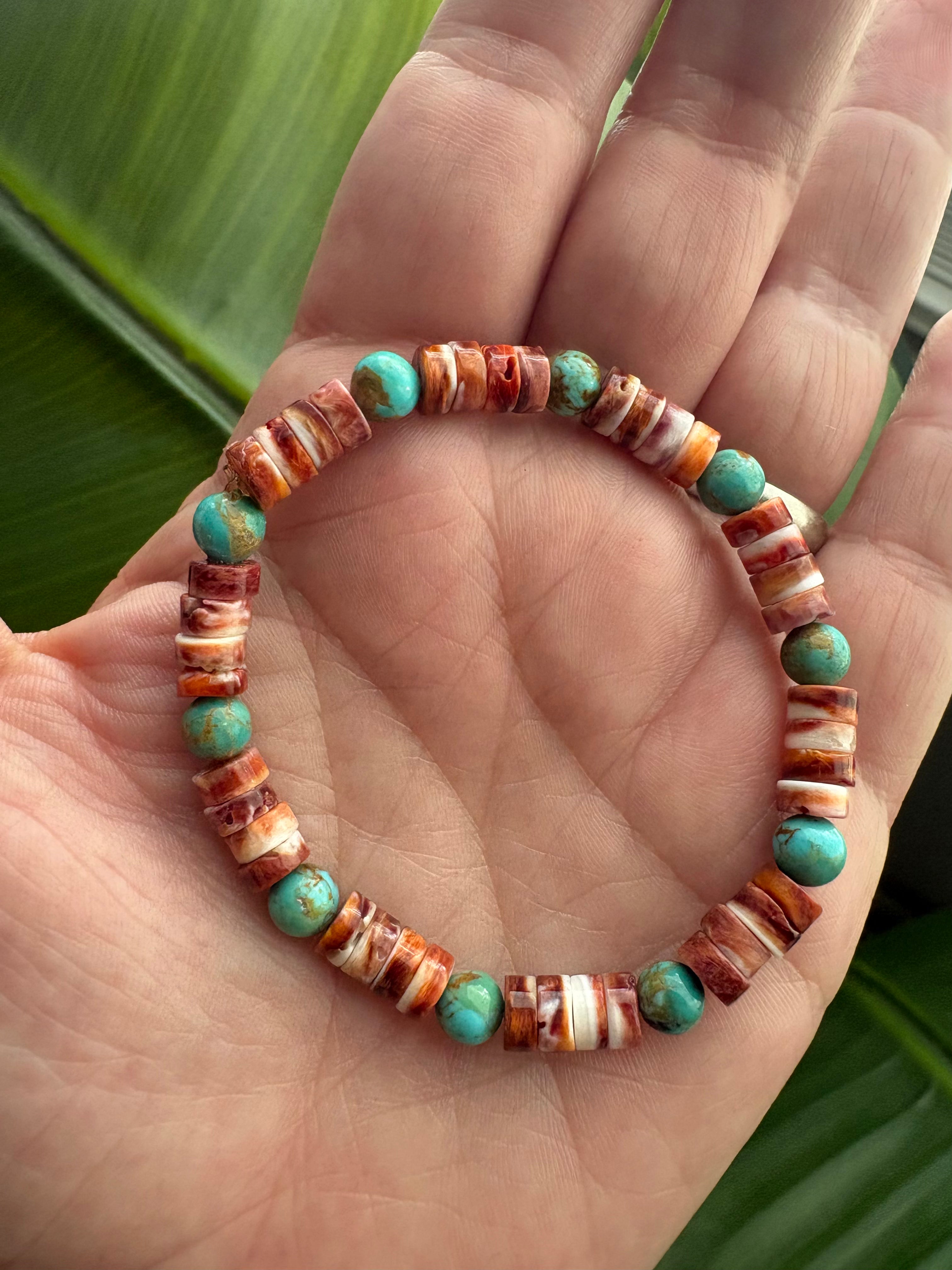 Red Spiny & Kingman Bracelet
