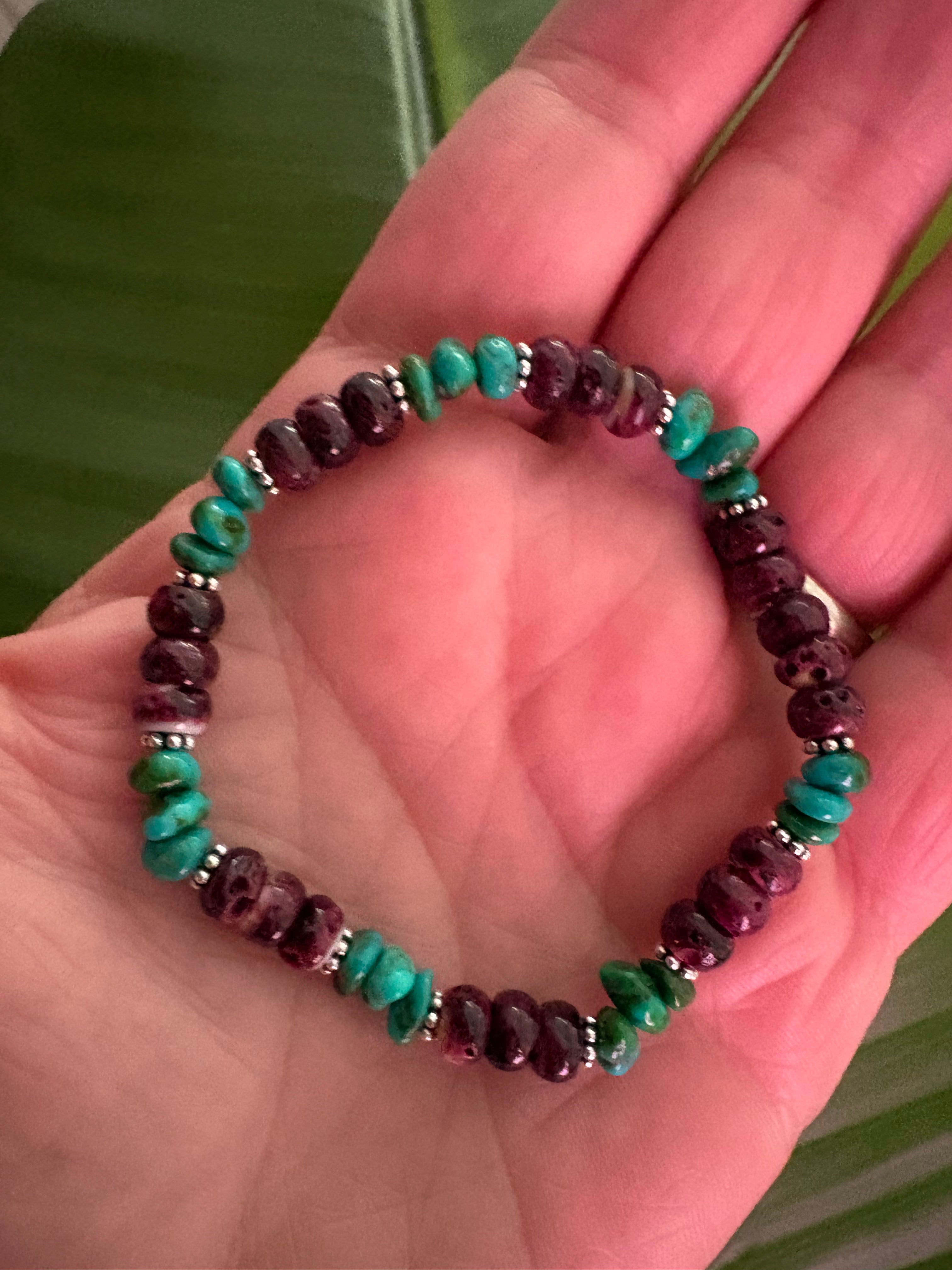 Sonoran Gold & Purple Spiny Prissy Bracelet