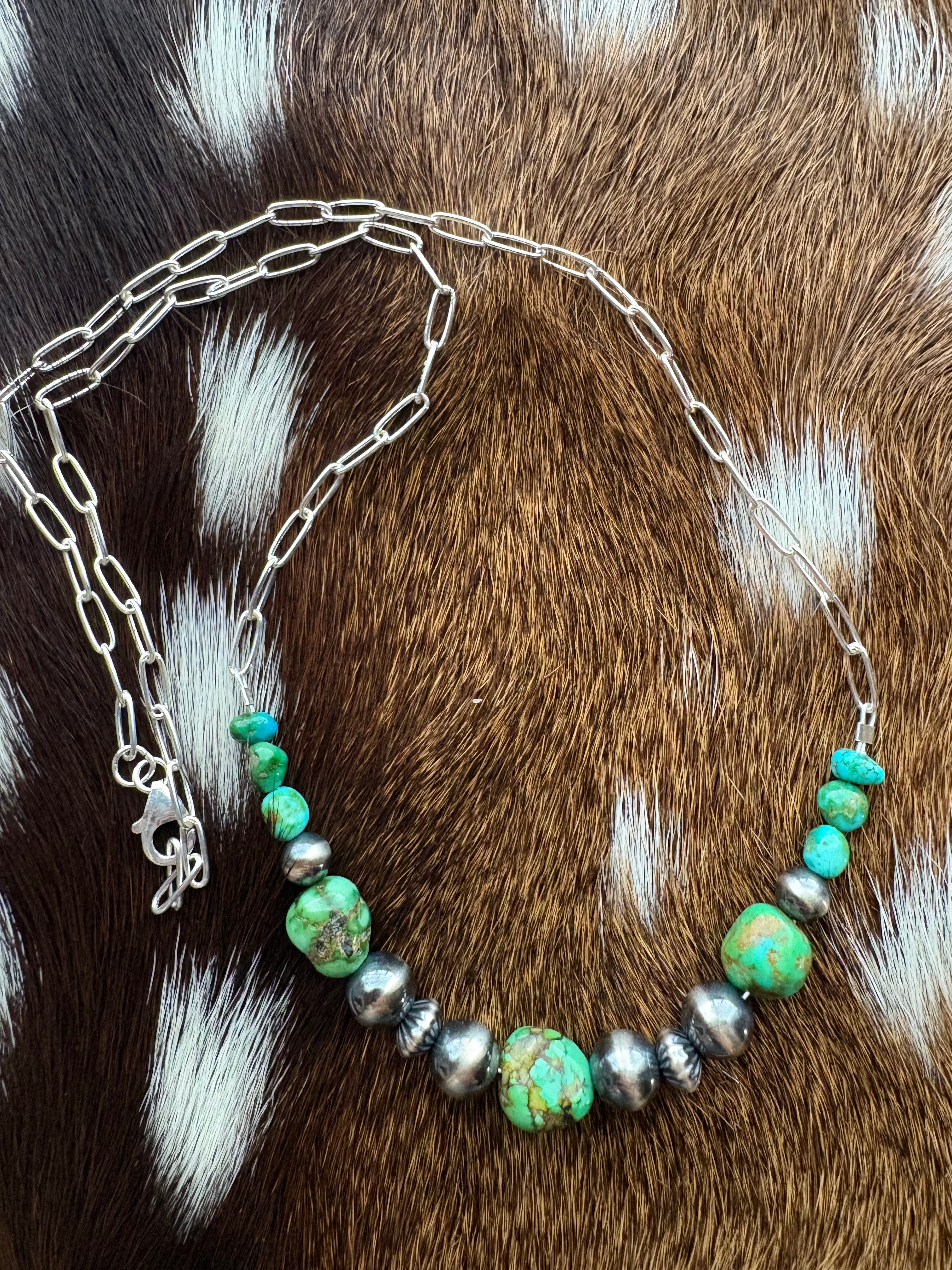 Sonoran Gold Nugget Dream Chain Necklace