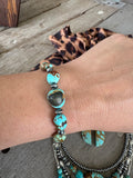 Mine 8 Chunky Nugget & Pearls Bracelet