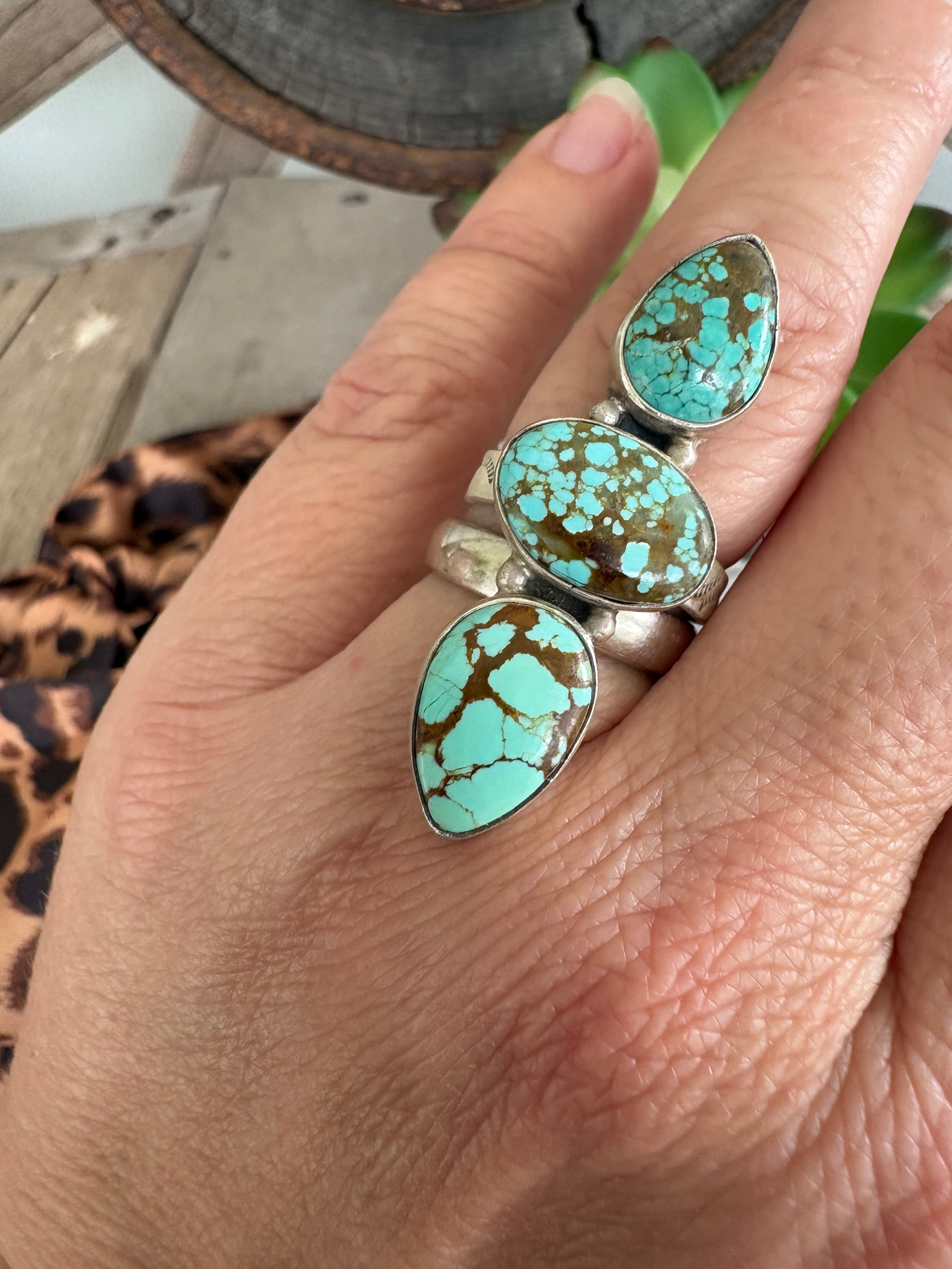 Mine 8 3-Stone Ring