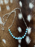 Golden Hills Stacker Paperclip Chain Necklace