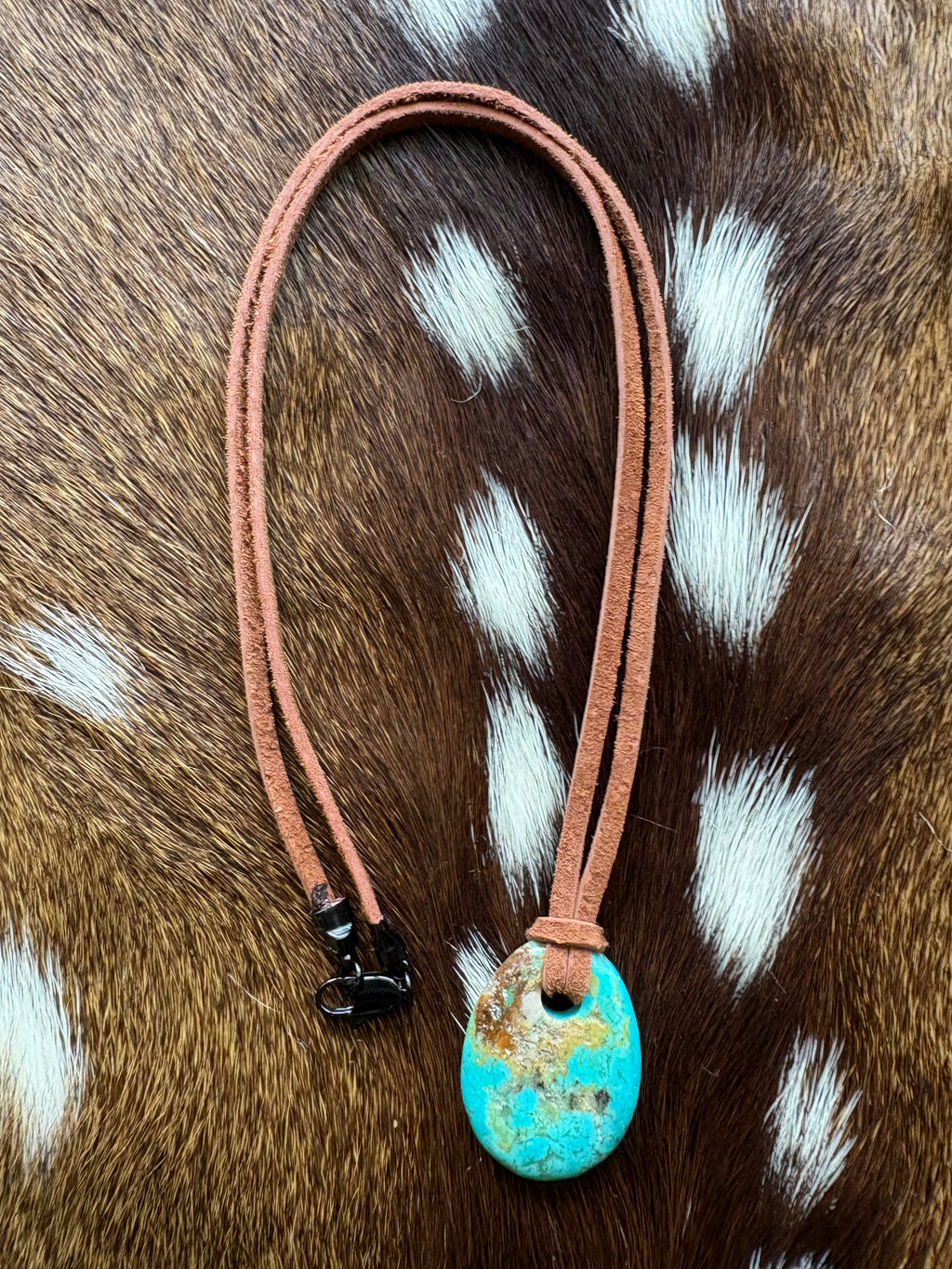 Kingman Cuero Necklace