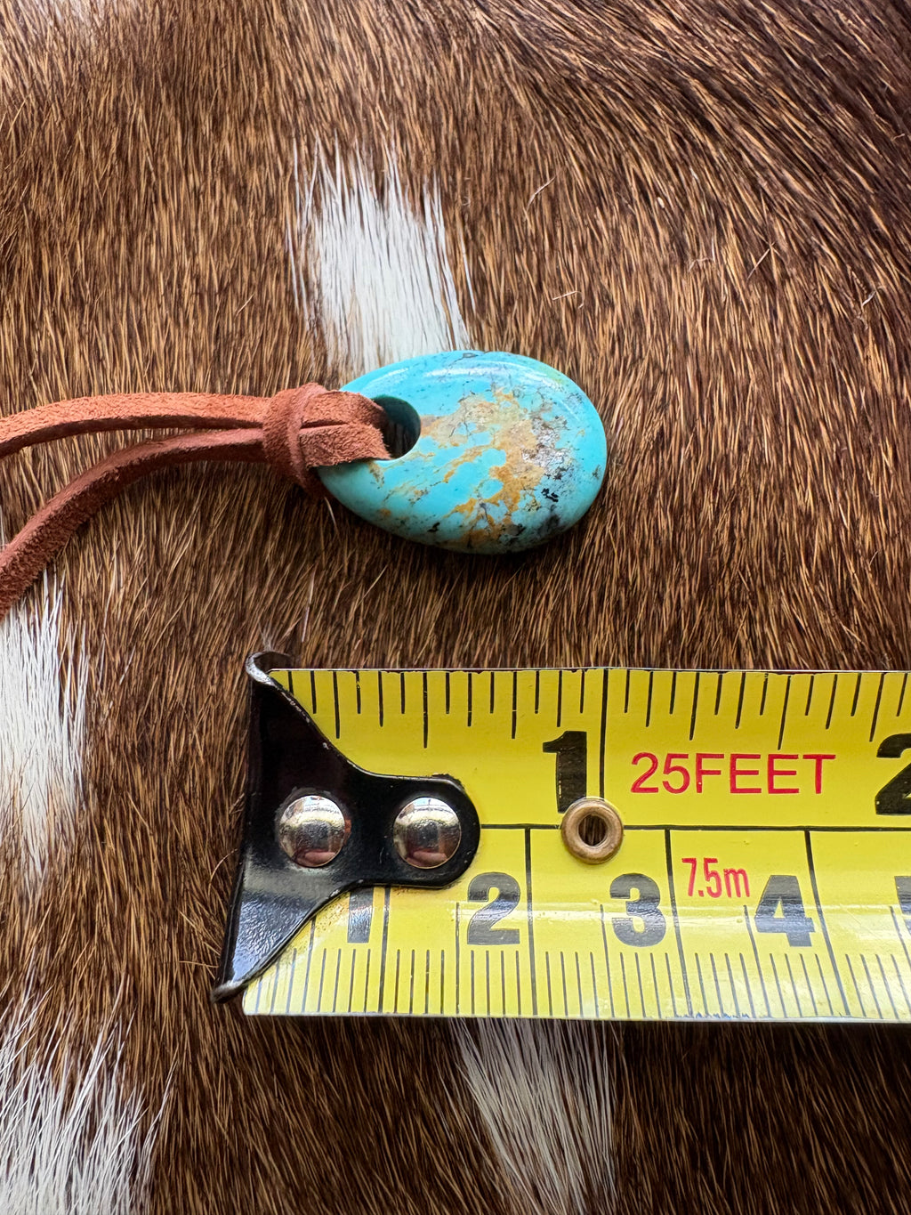 Kingman Cuero Pokito Necklace