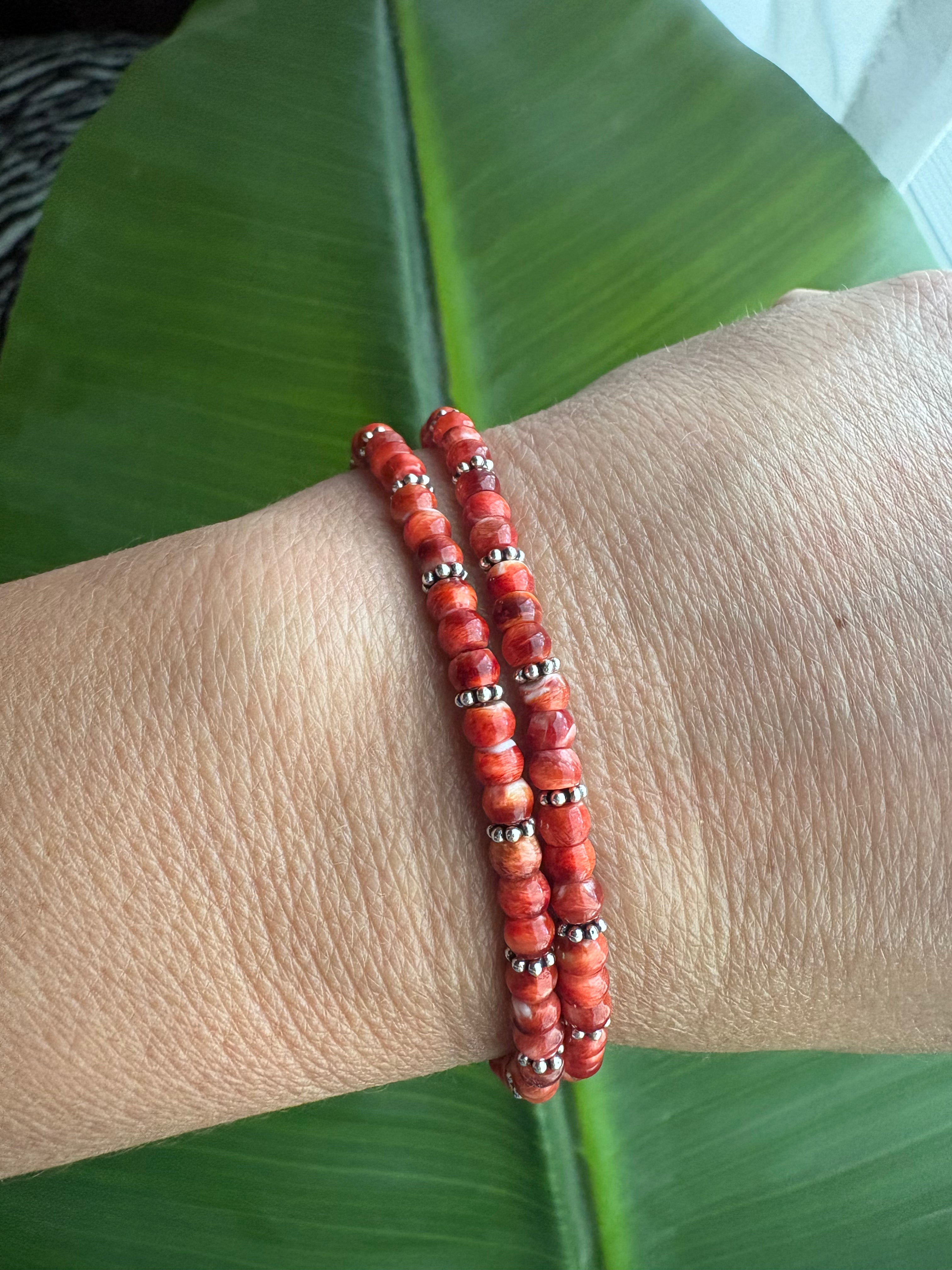Dainty Red Spiny Prissy Bracelet