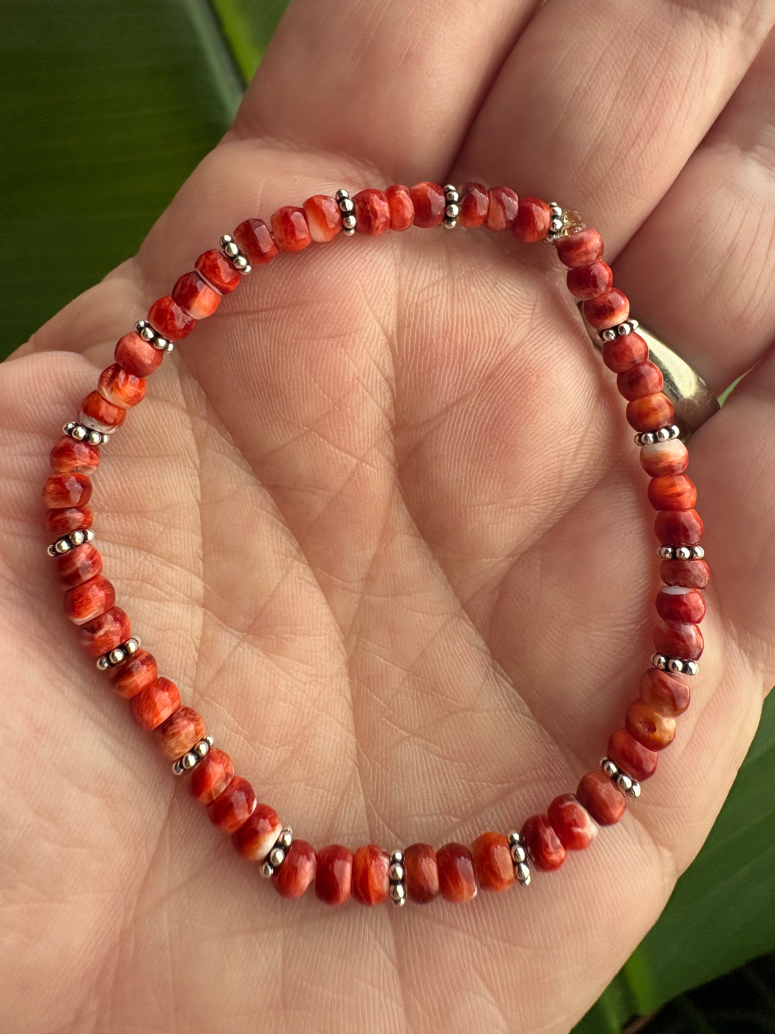 Dainty Red Spiny Prissy Bracelet