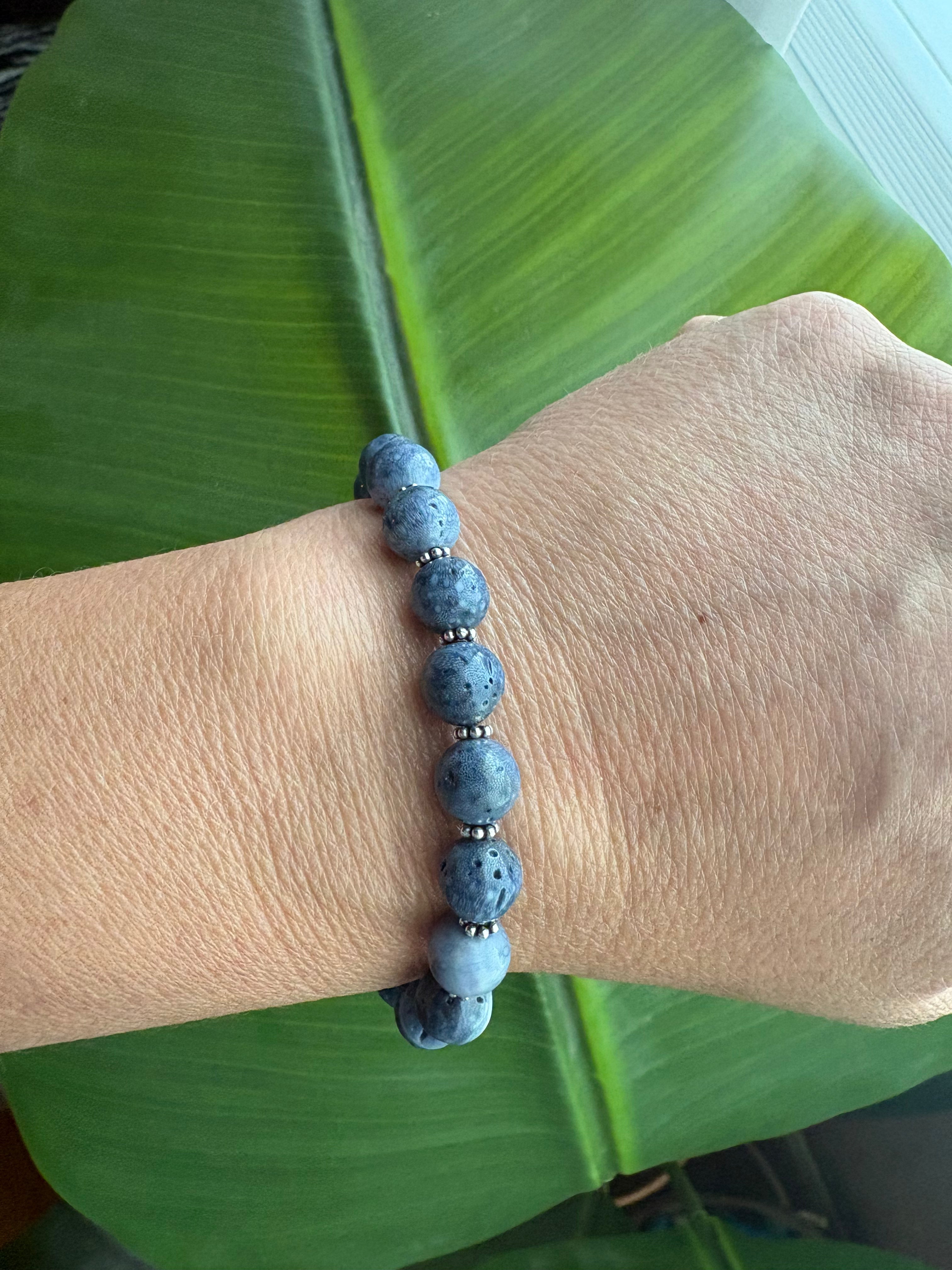 Blue Sponge Coral Prissy Bracelet