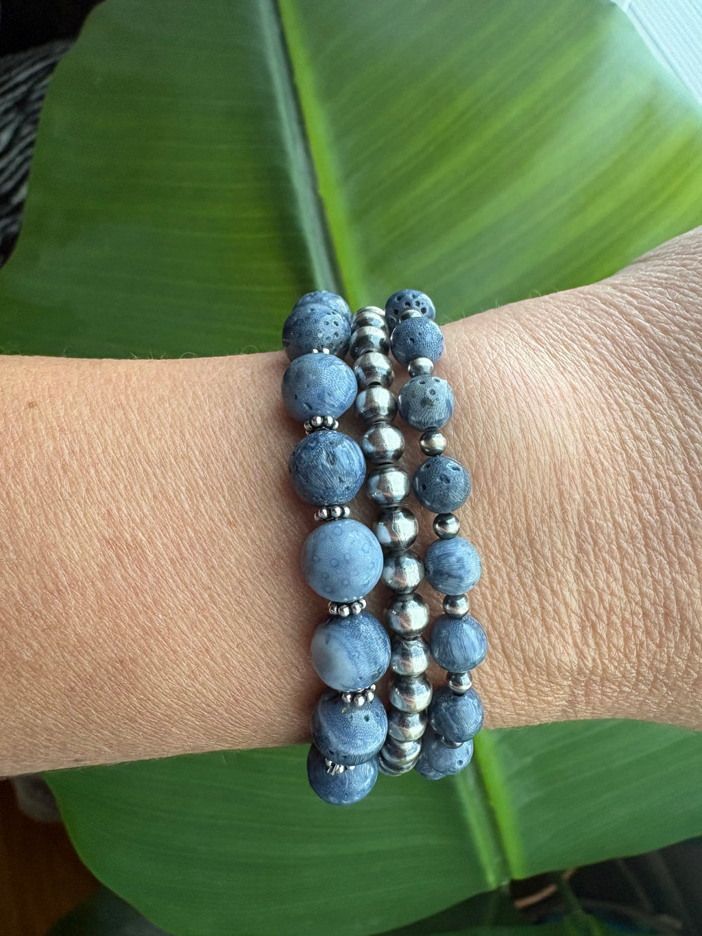 Blue Sponge Coral Prissy Bracelet