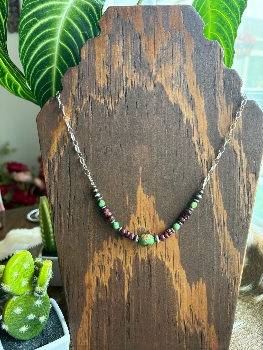 Sonoran Gold & Purple Spiny Dream Necklace