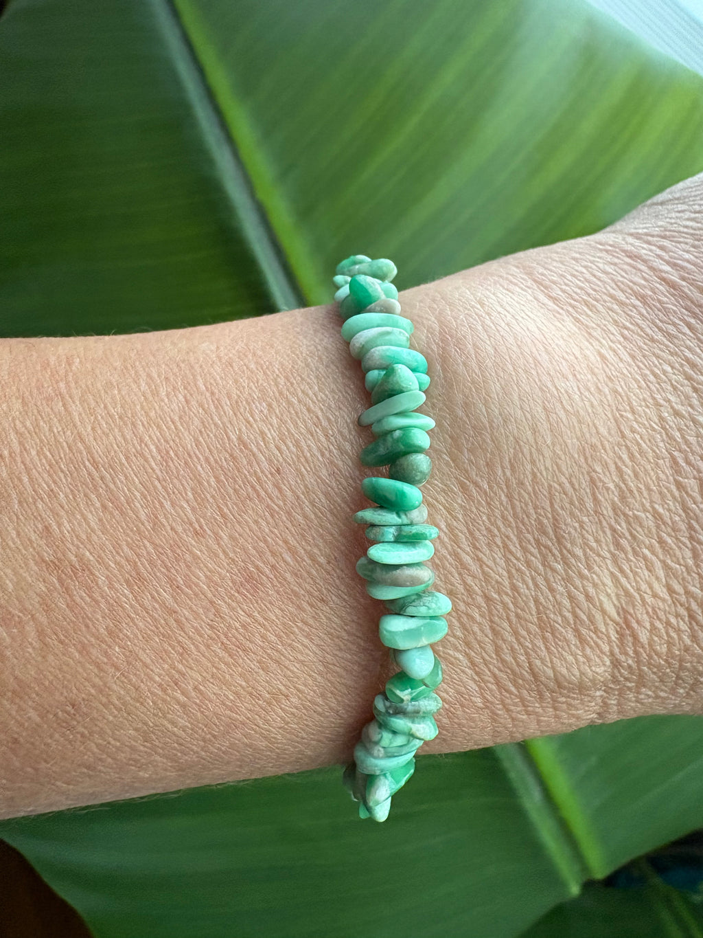 Green With Envy Chippy Bracelet