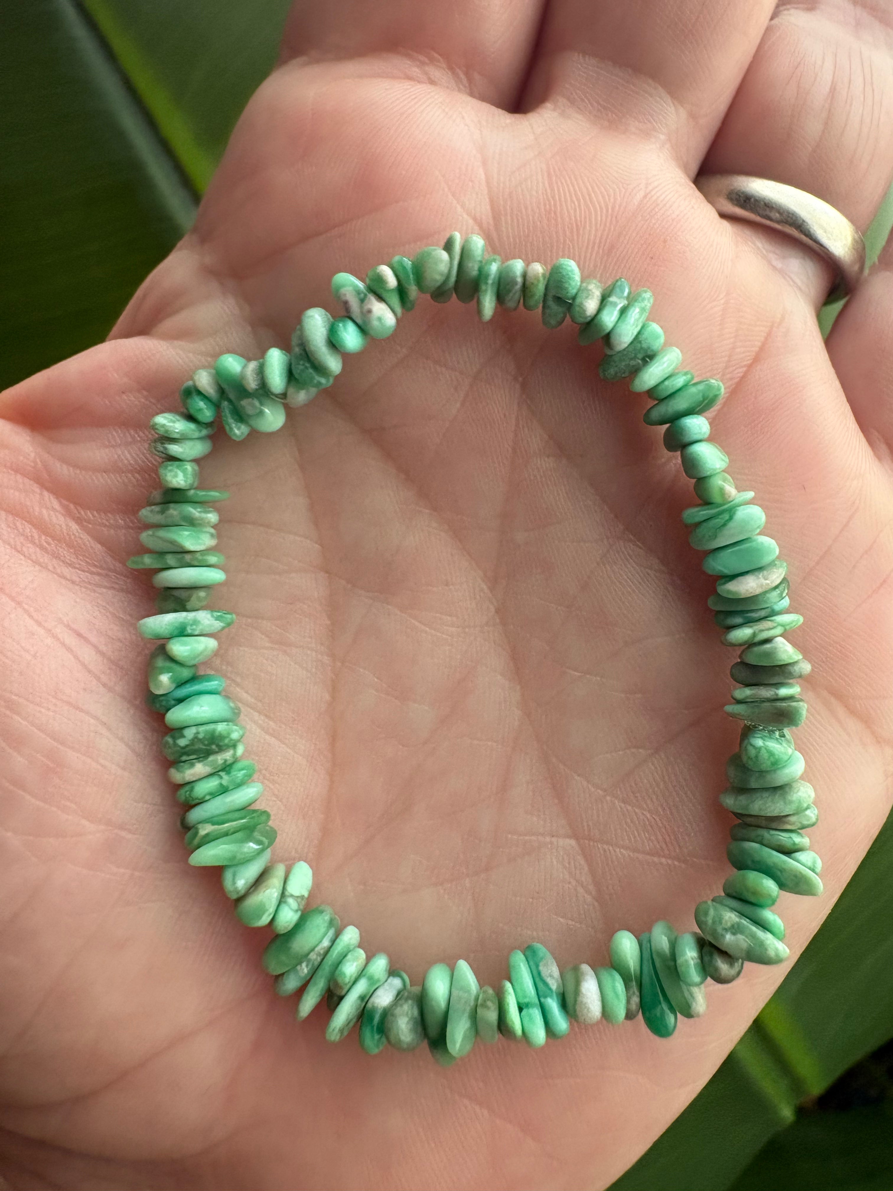 Green With Envy Chippy Bracelet