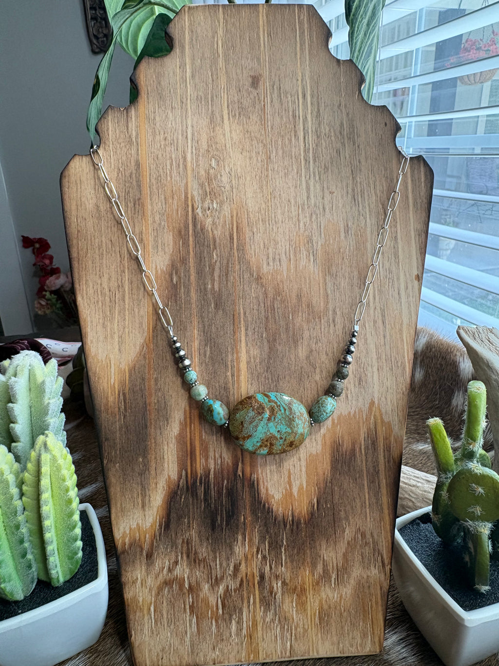 Kingman Grande Prissy Chain Necklace
