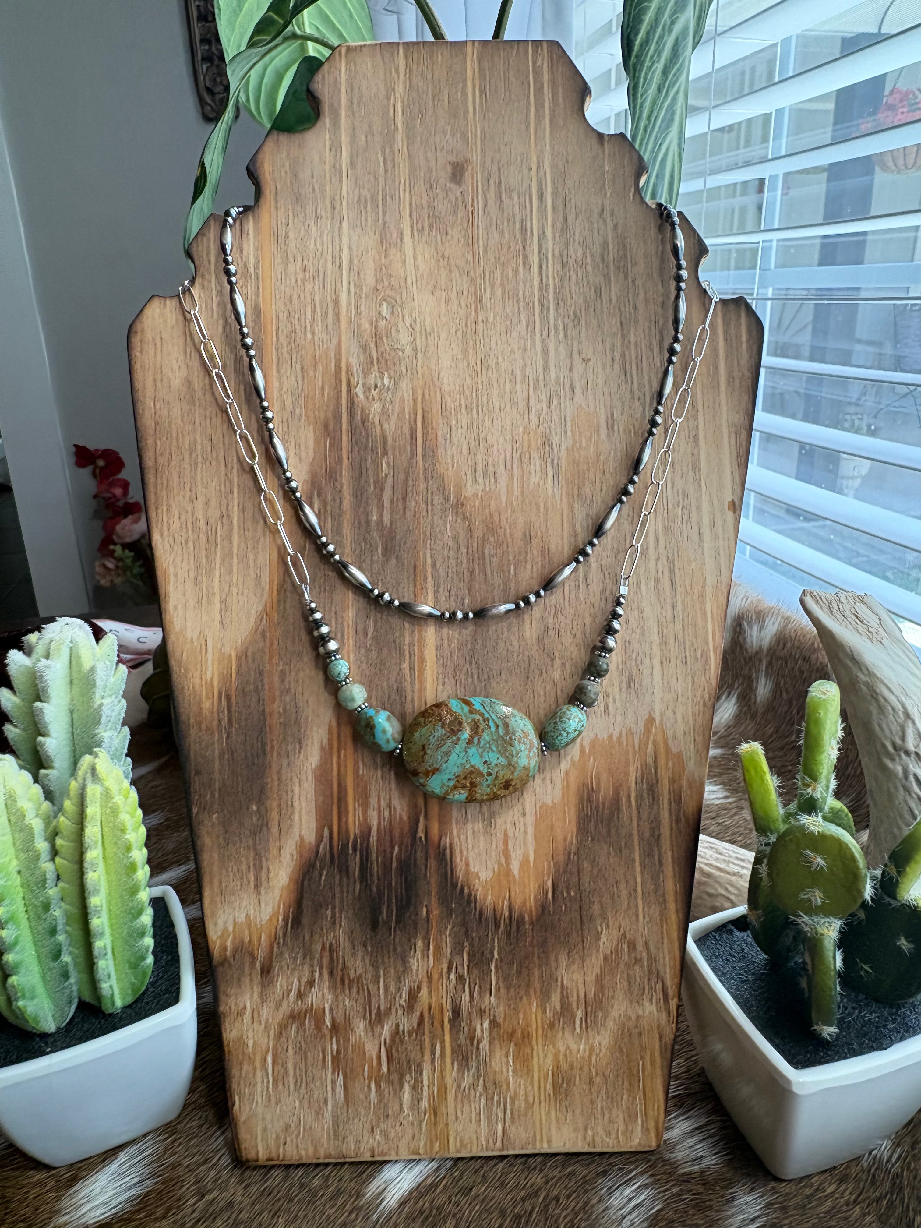 Kingman Grande Prissy Chain Necklace
