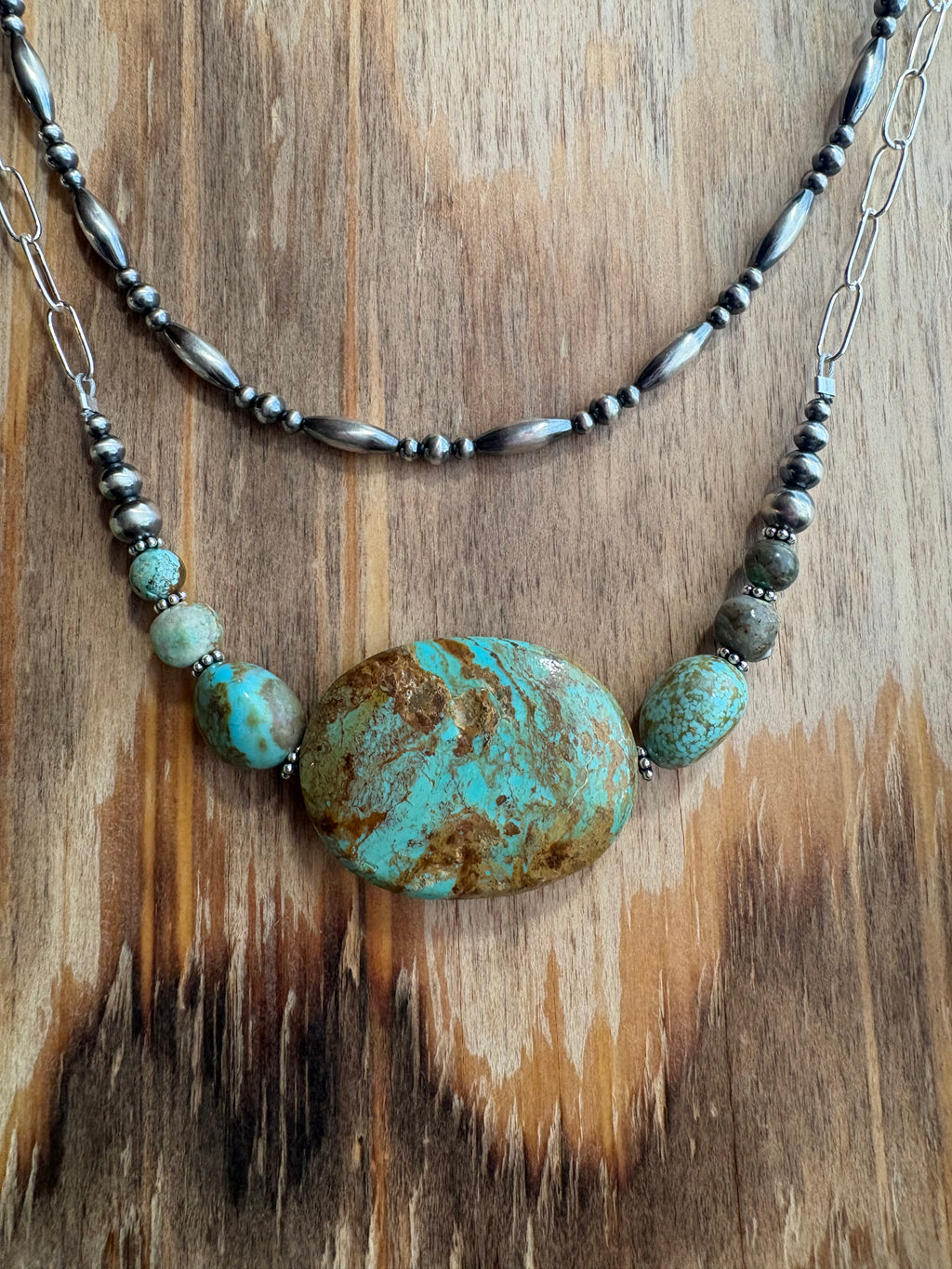 Kingman Grande Prissy Chain Necklace
