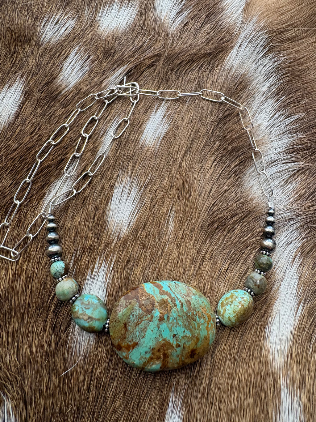 Kingman Grande Prissy Chain Necklace