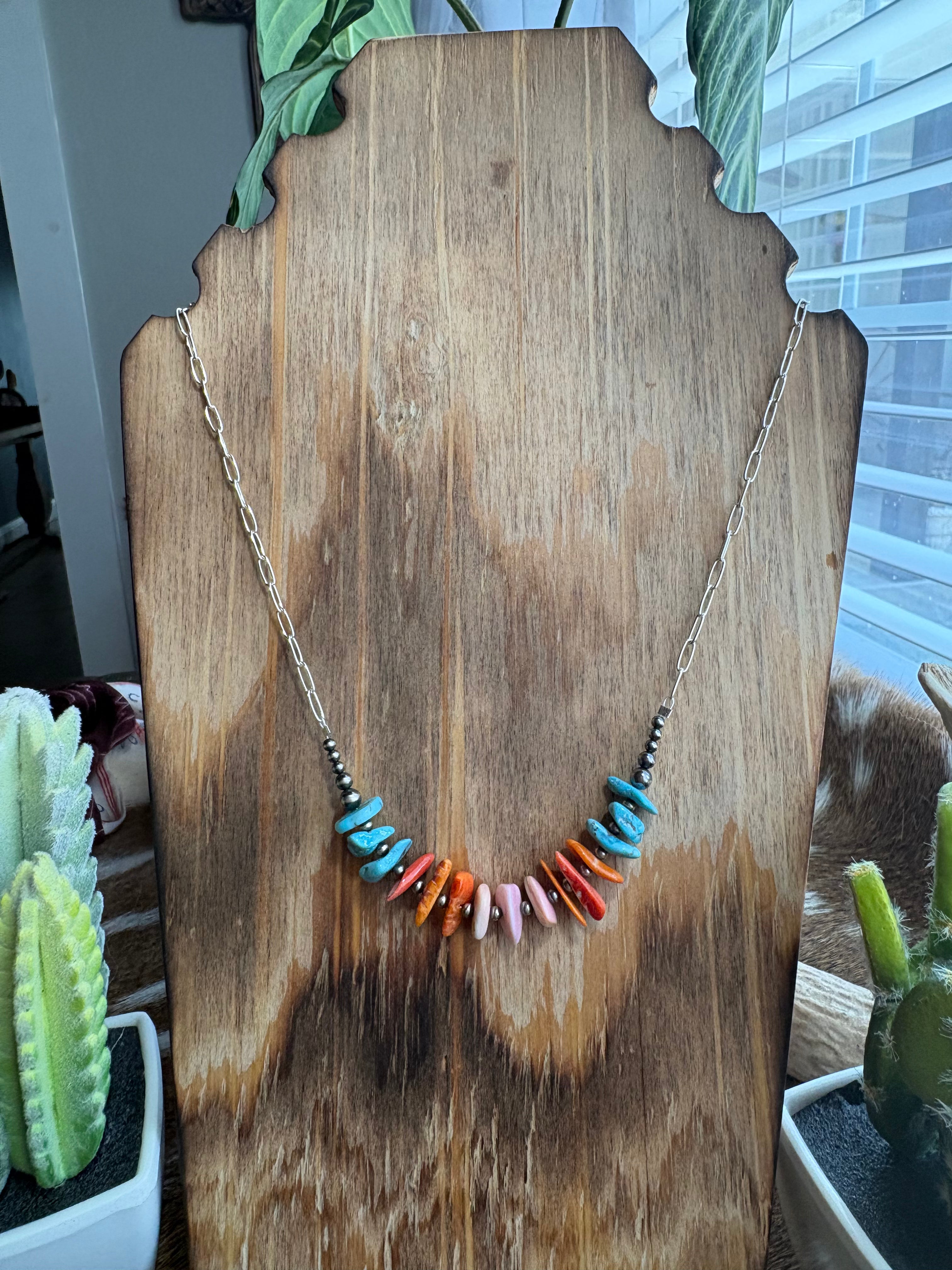 Summer Trio Chain Necklace