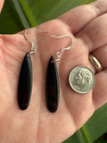 Black Obsidian Dangle Earrings