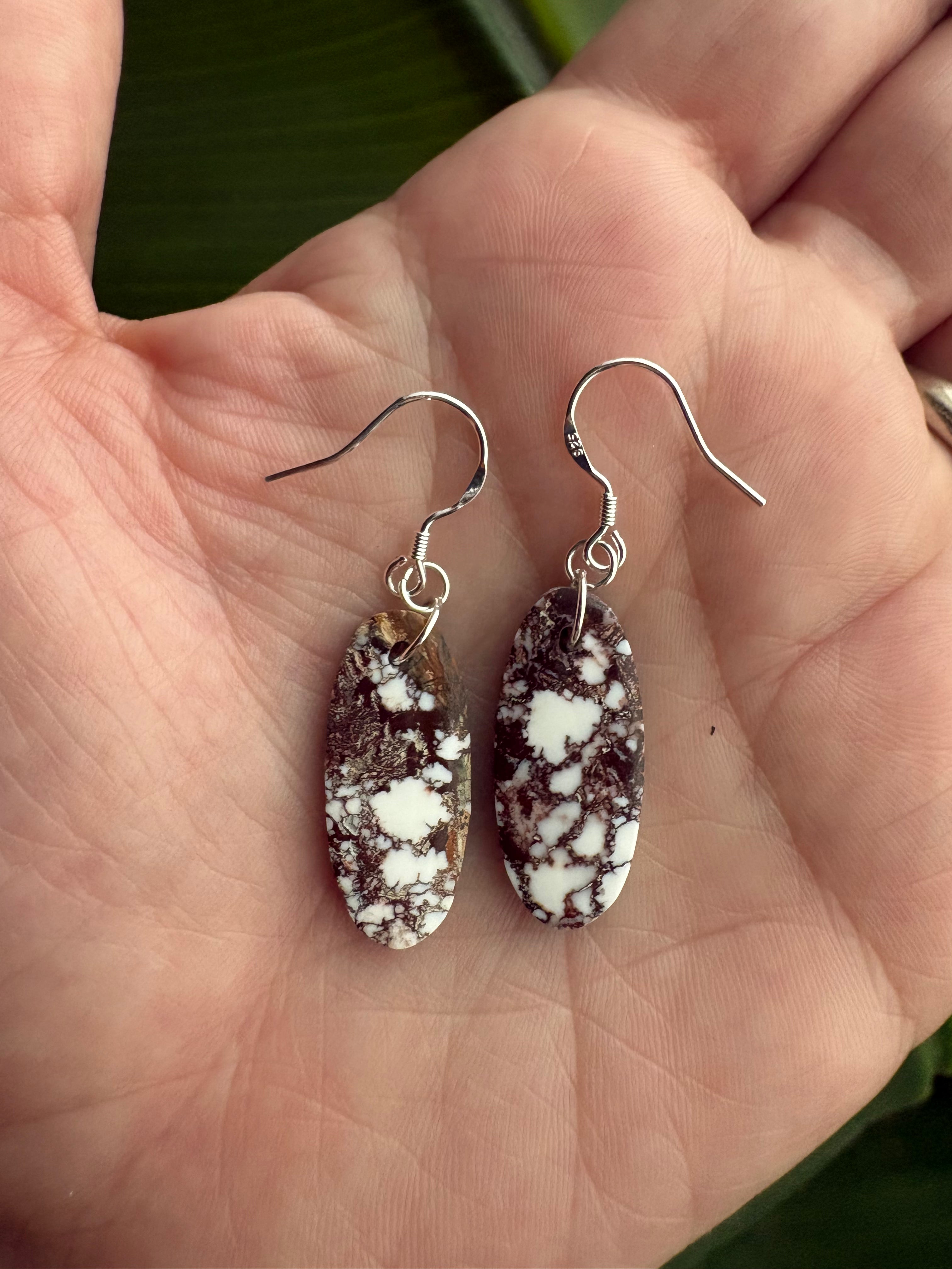 Wild Horse Oval Dangles