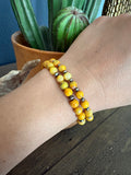 Bumblebee Jasper & Pearl Bracelets