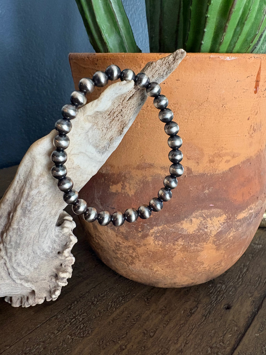 Navajo Style 6mm Pearls