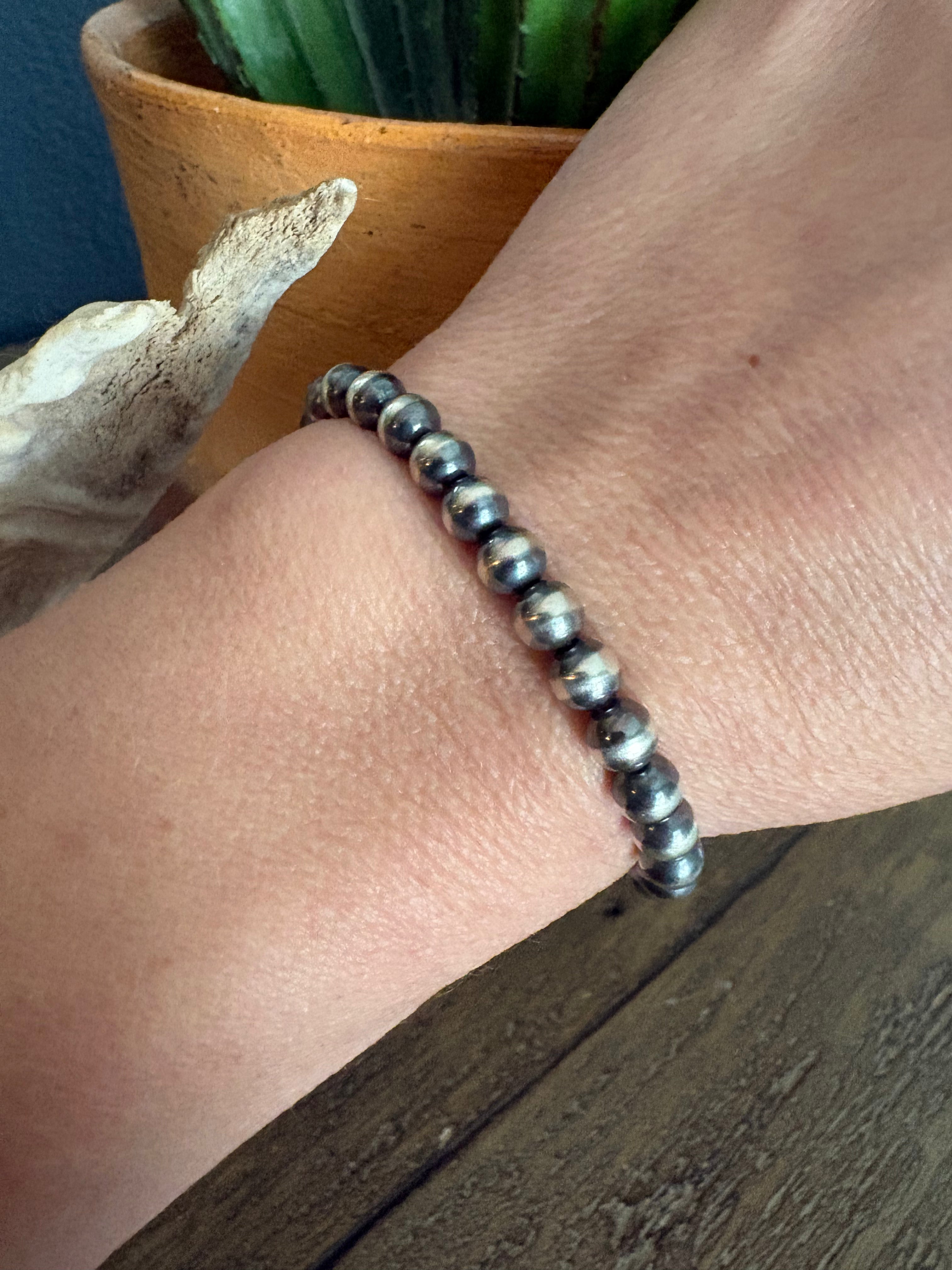 Navajo Style 6mm Pearls