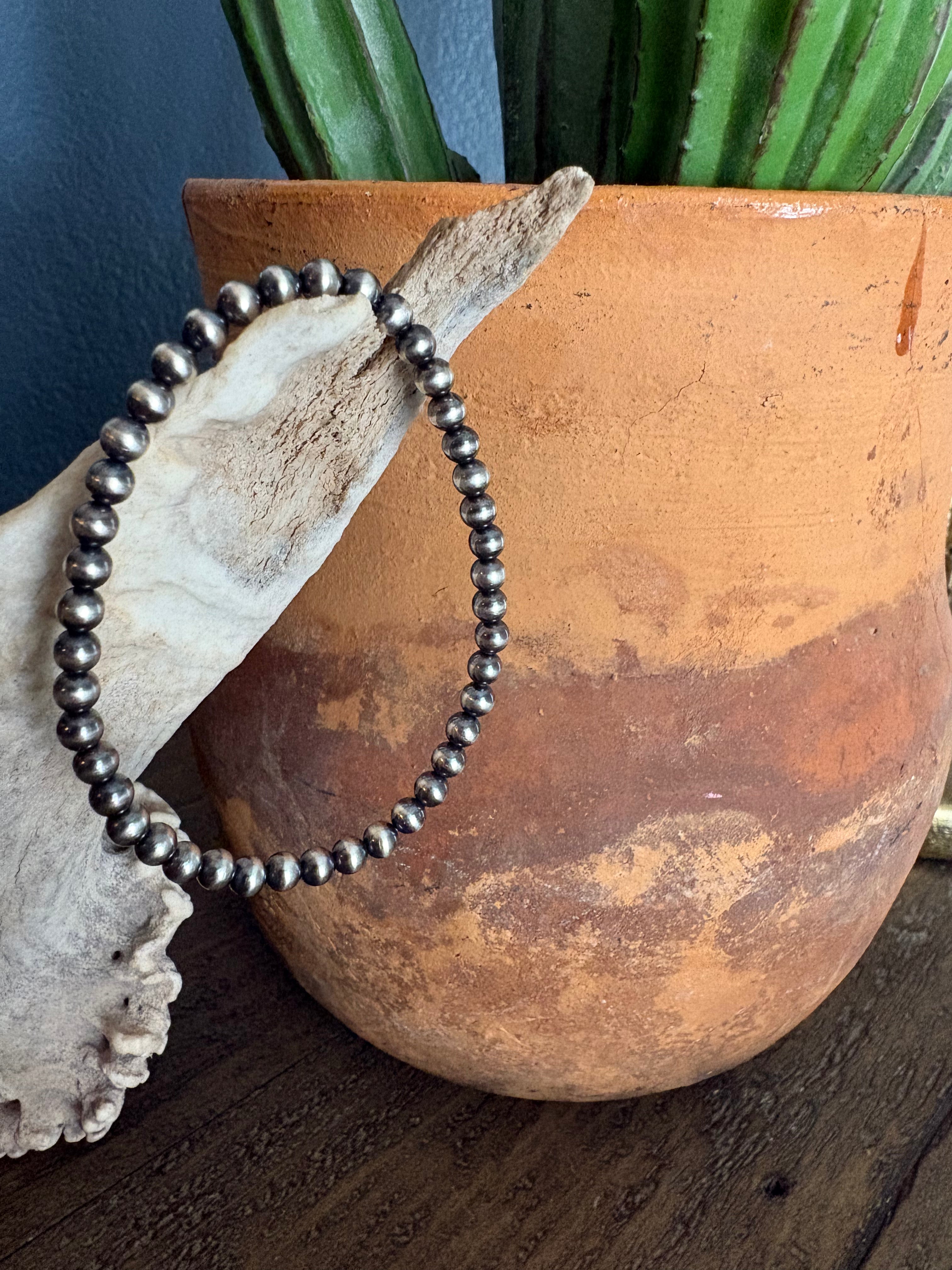 Navajo Style 4mm Pearls