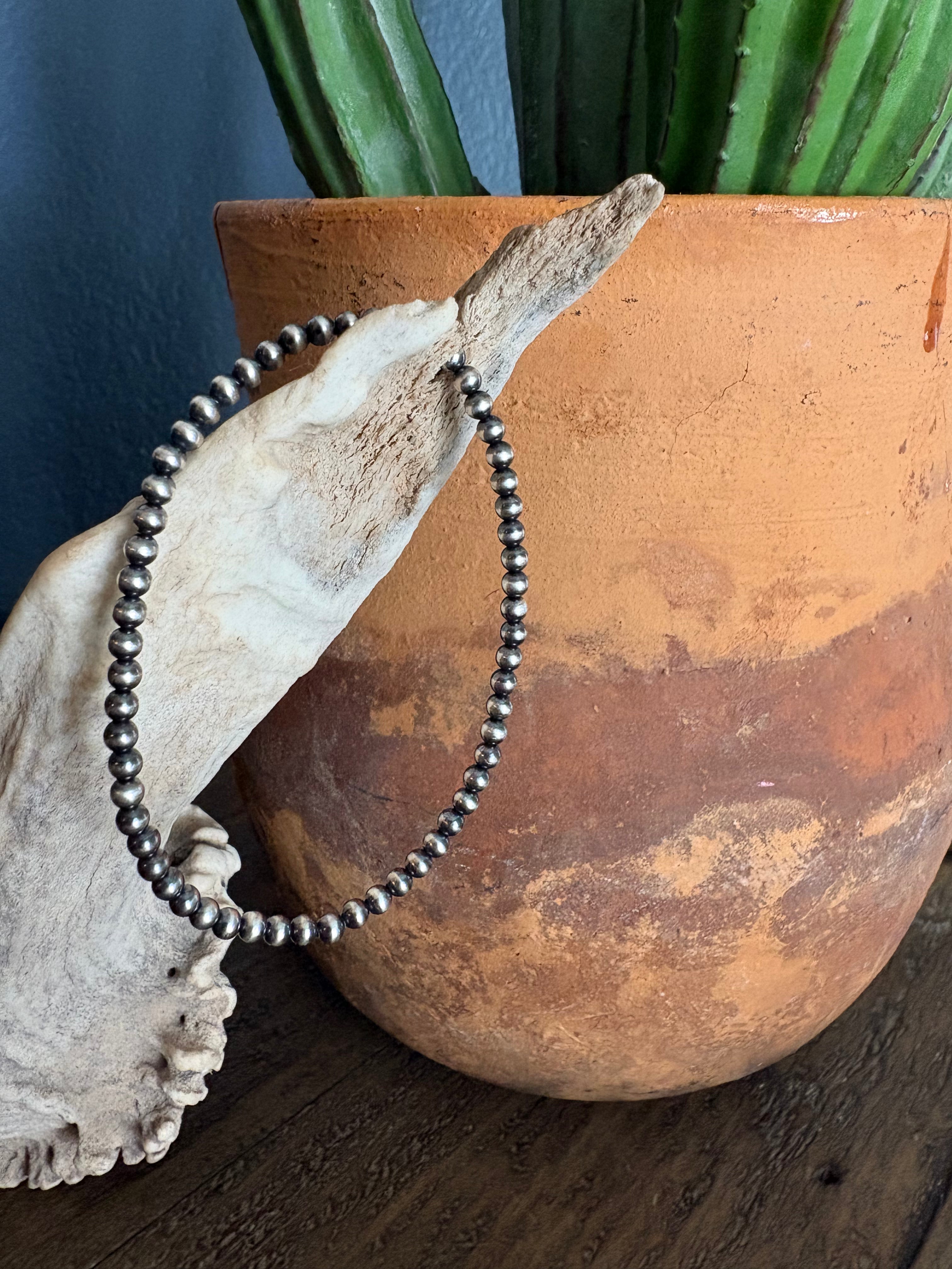Navajo Style 3mm Pearls