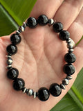 Black Onyx Chunky Bracelet