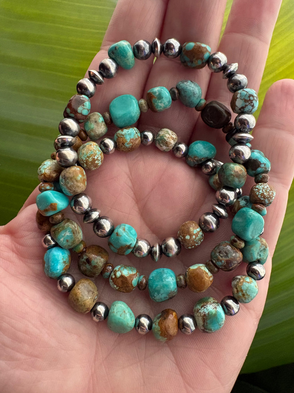Mine 8 Chunky & Pearls Bracelet