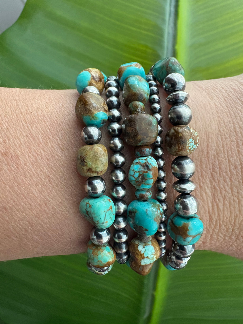 Mine 8 Chunky & Pearls Bracelet