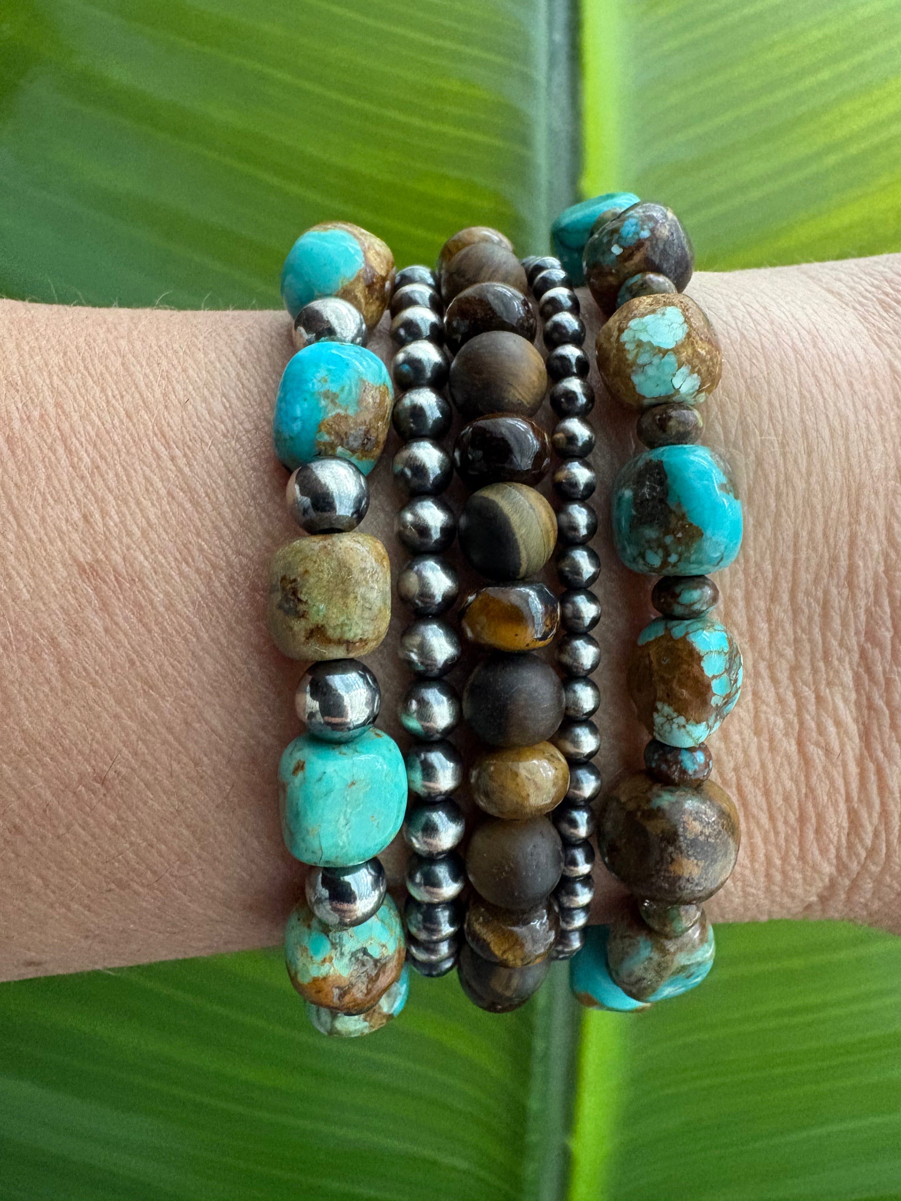 Mine 8 Chunky & Pearls Bracelet