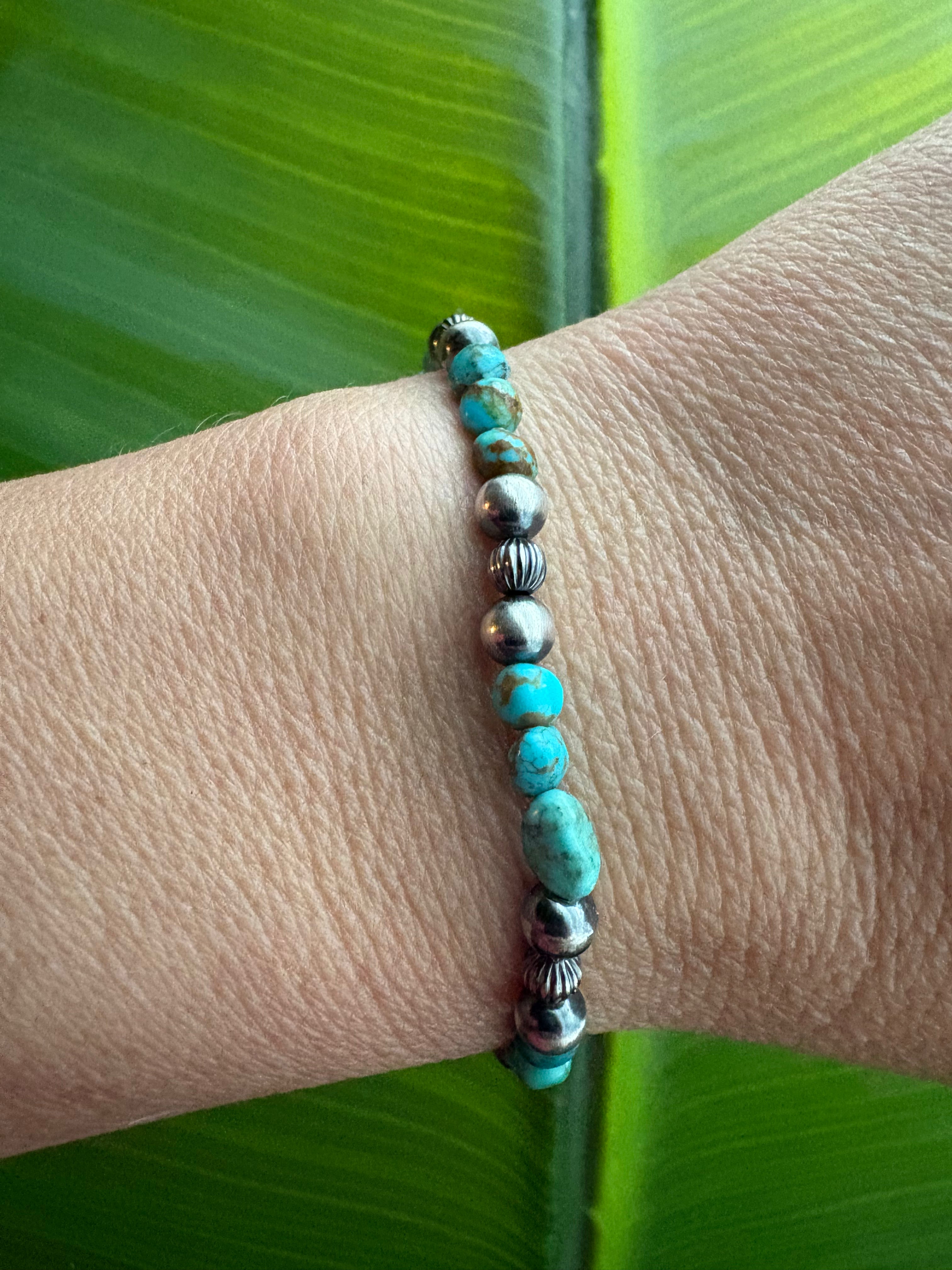 Kingman Nugget Dainty Dream Bracelet