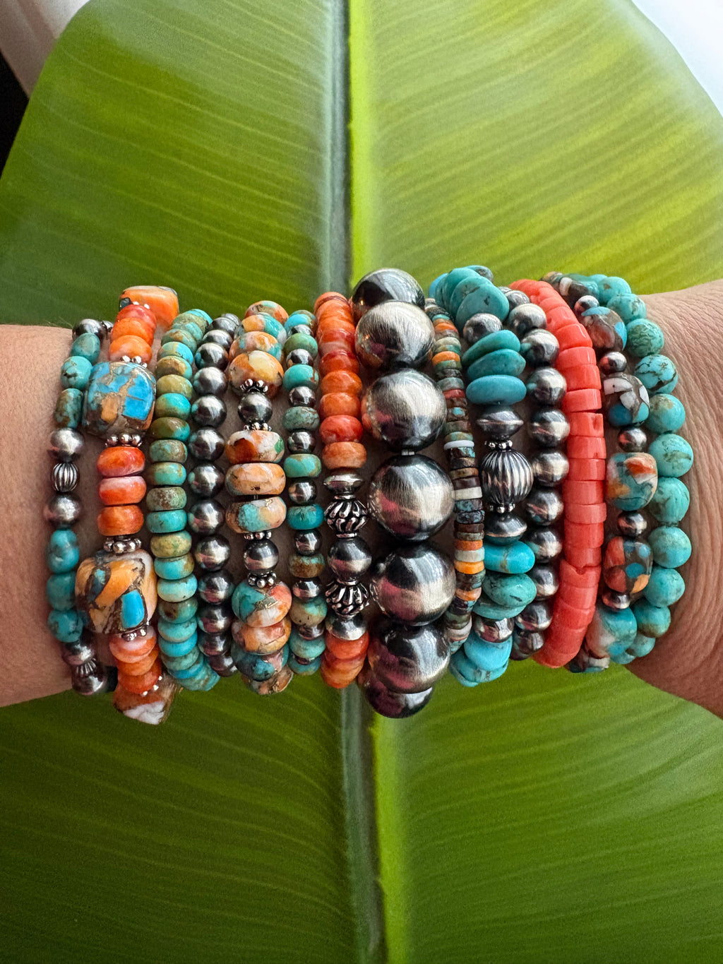 Orange Spiny Dreamy Bracelet