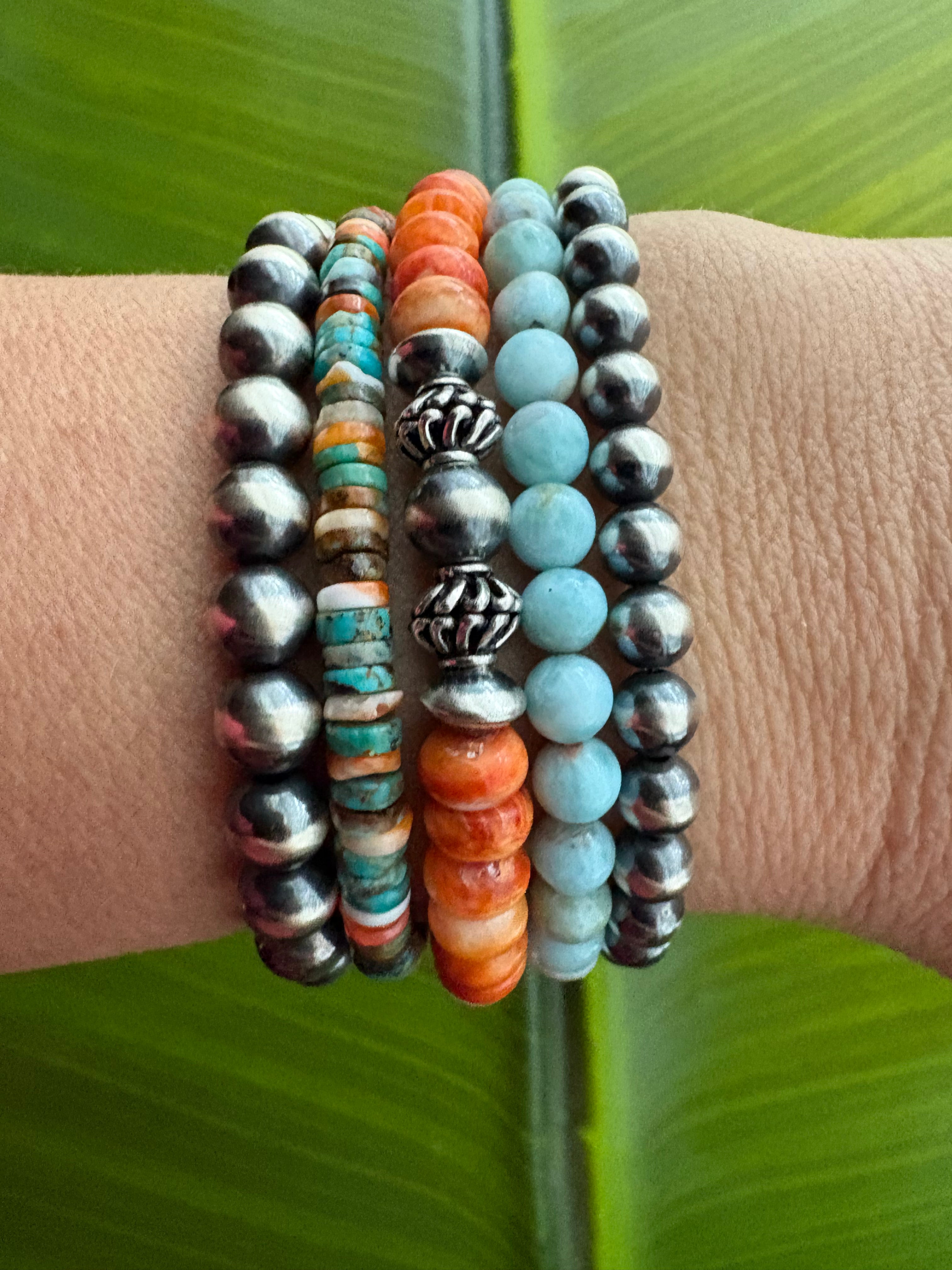 Orange Spiny Dreamy Bracelet