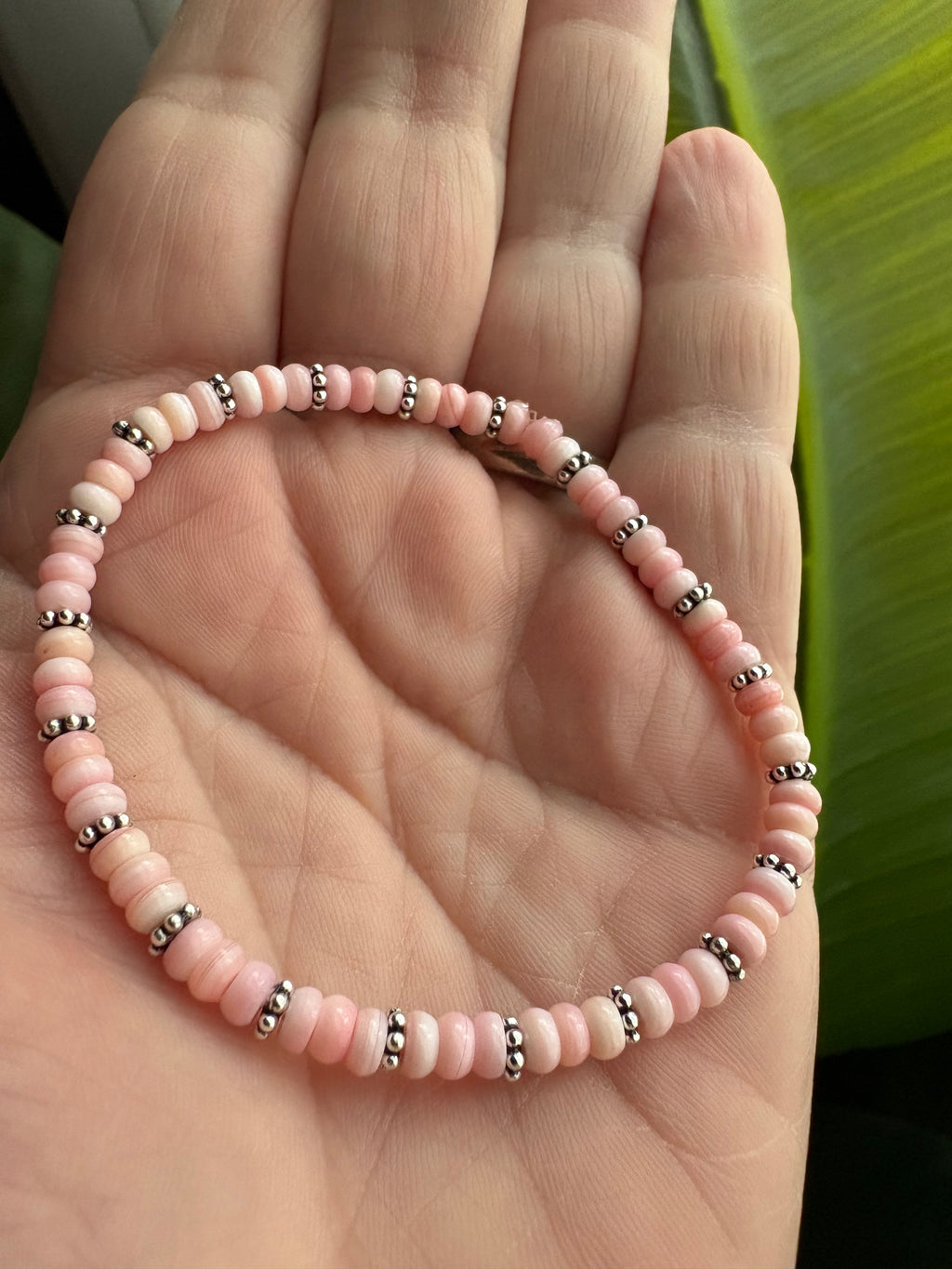 Dainty Pink Conch Prissy Bracelet