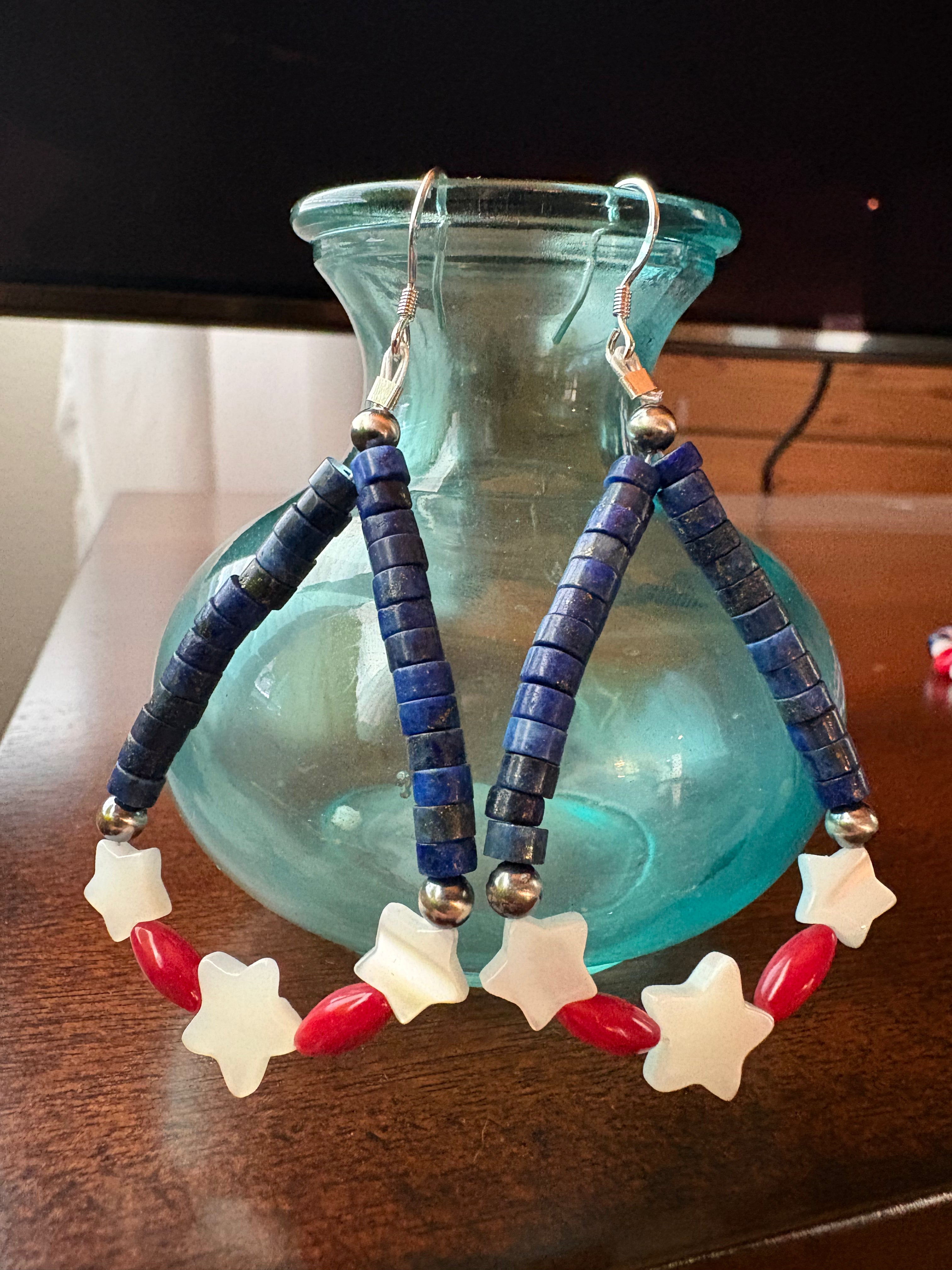 I❤️America Dangle Earrings (large)