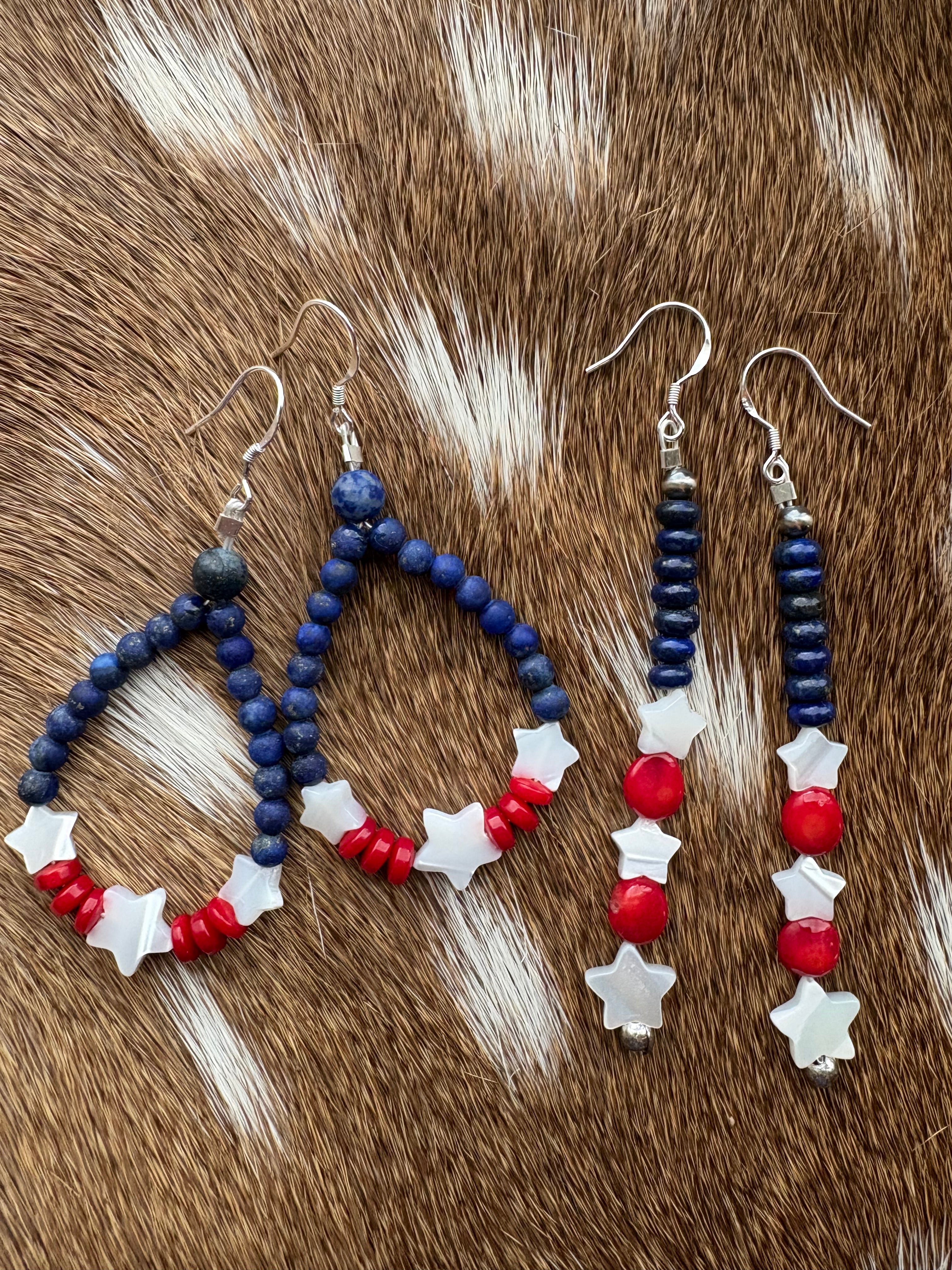 I❤️America Dangle Earrings v2