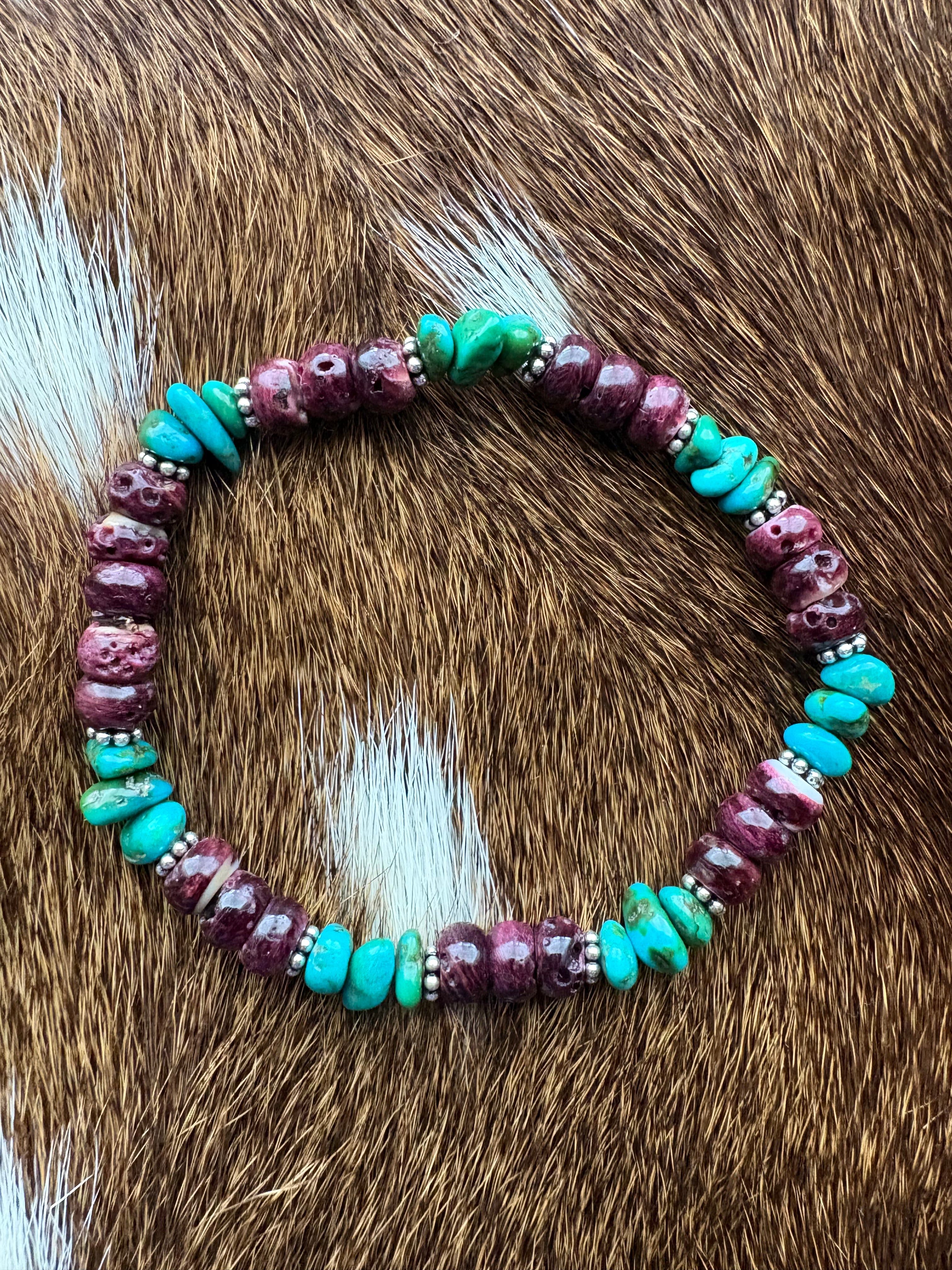 Sonoran Gold & Purple Spiny Prissy Bracelet