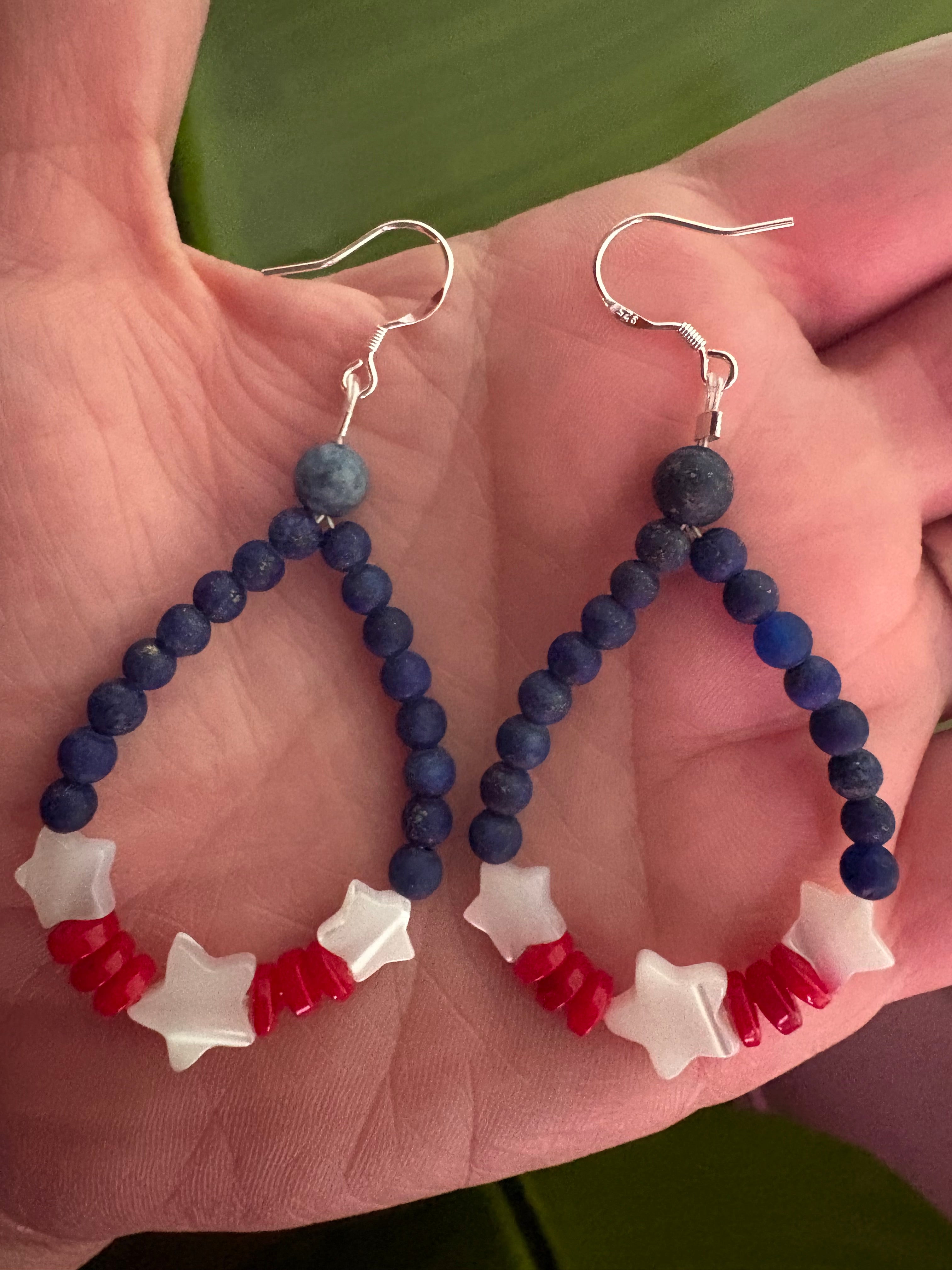 I❤️America Dangle Earrings v2