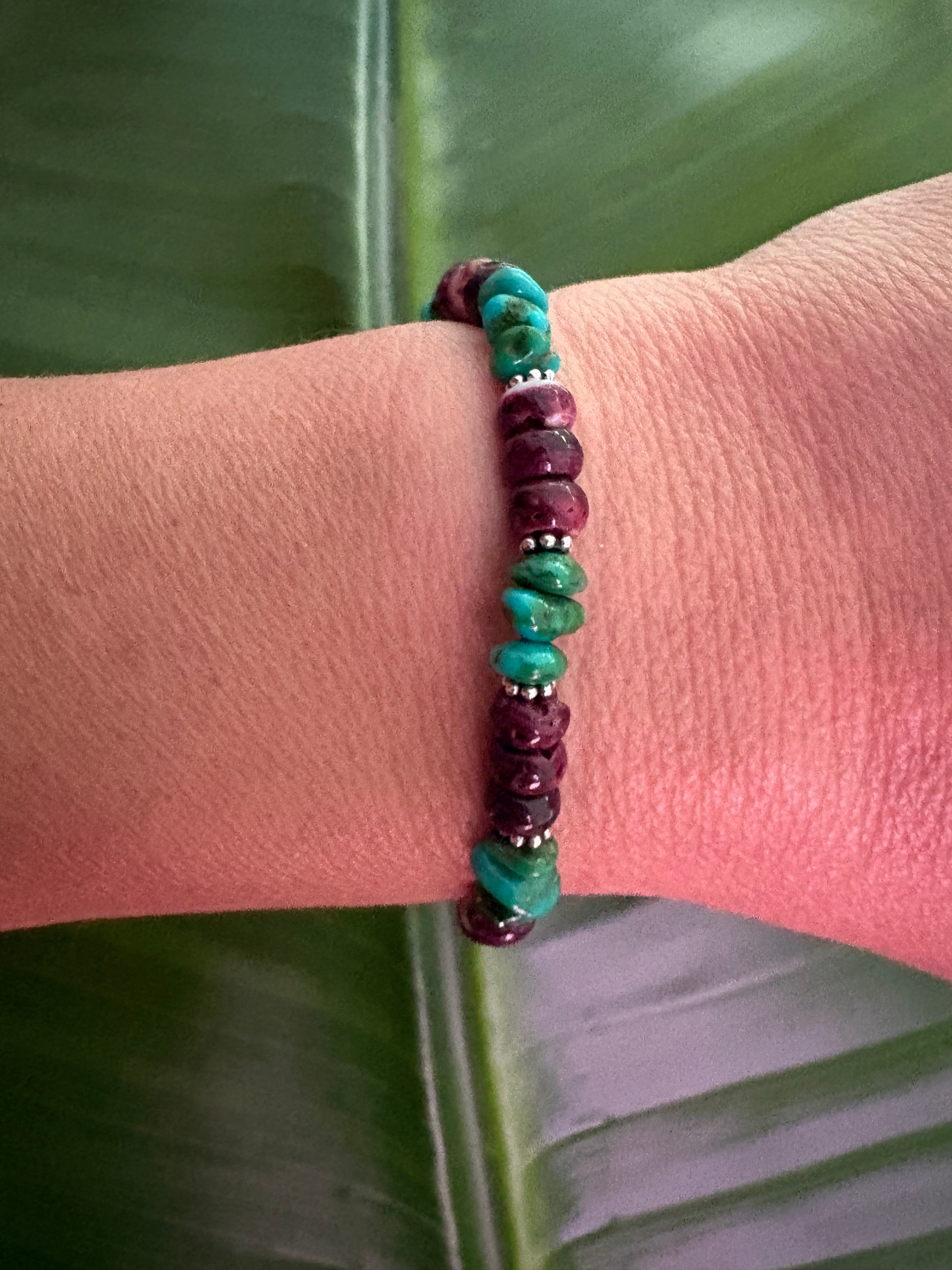 Sonoran Gold & Purple Spiny Prissy Bracelet