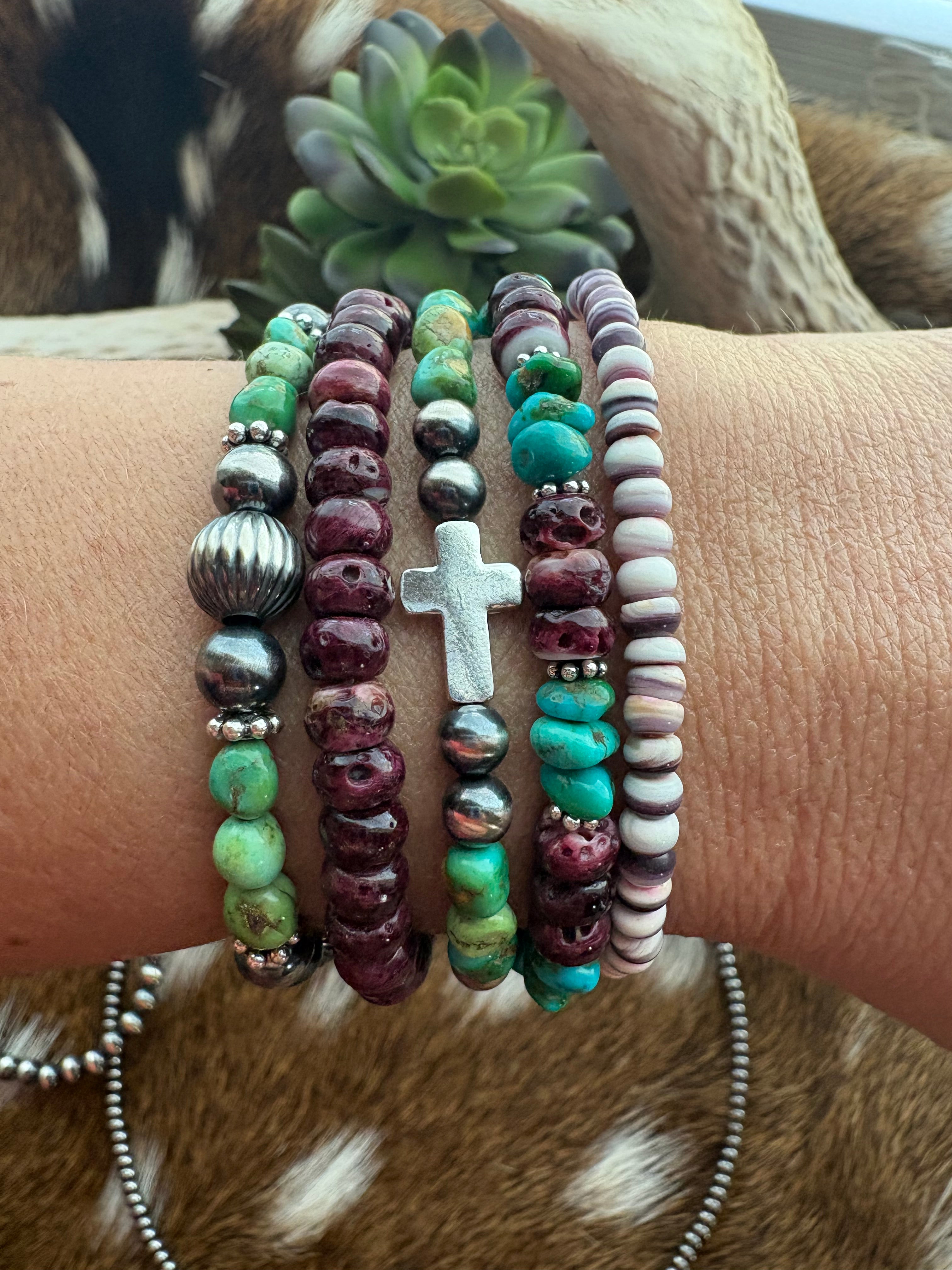 Sonoran Gold Cross Bracelet