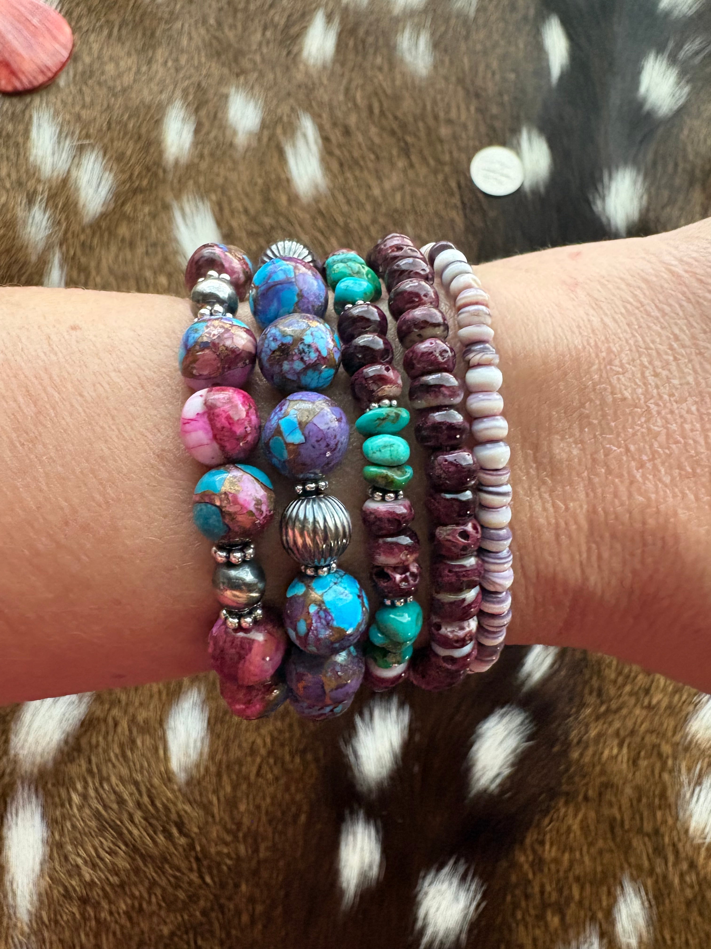 Purple Mojave Prissy Bracelet