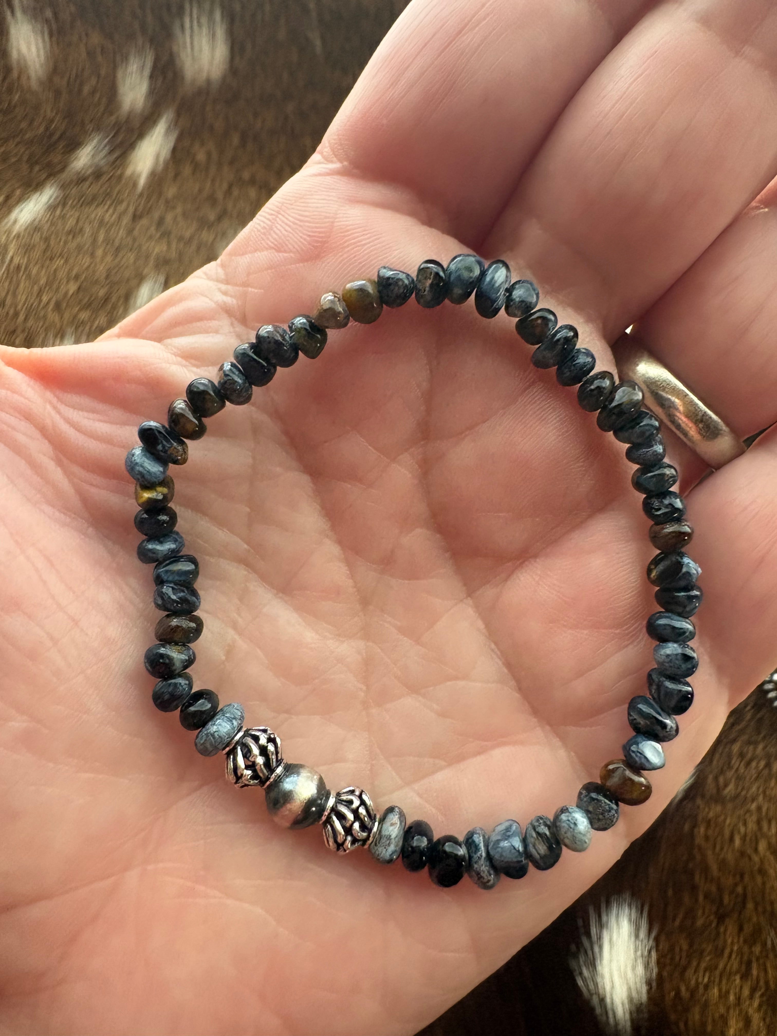 Blue Pietersite Stunner Bracelet