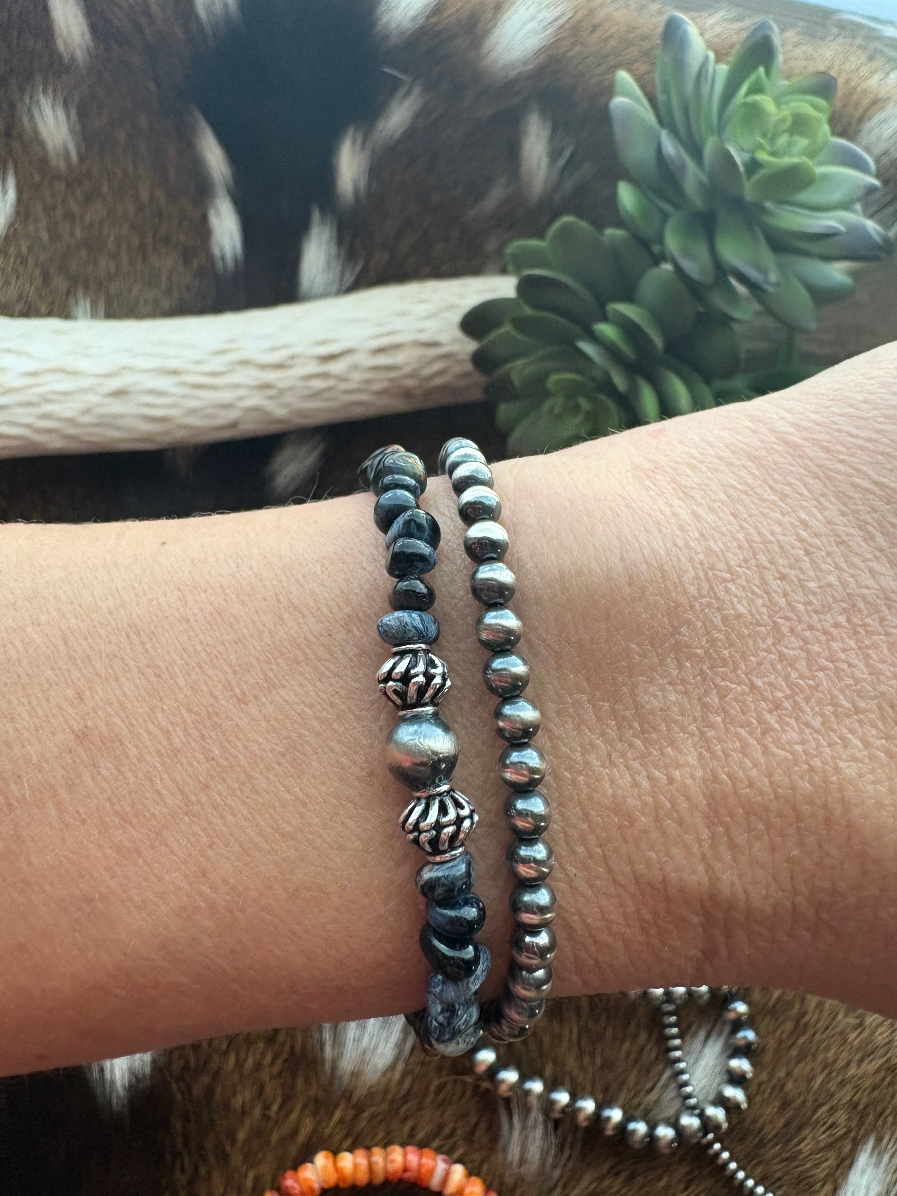 Blue Pietersite Stunner Bracelet