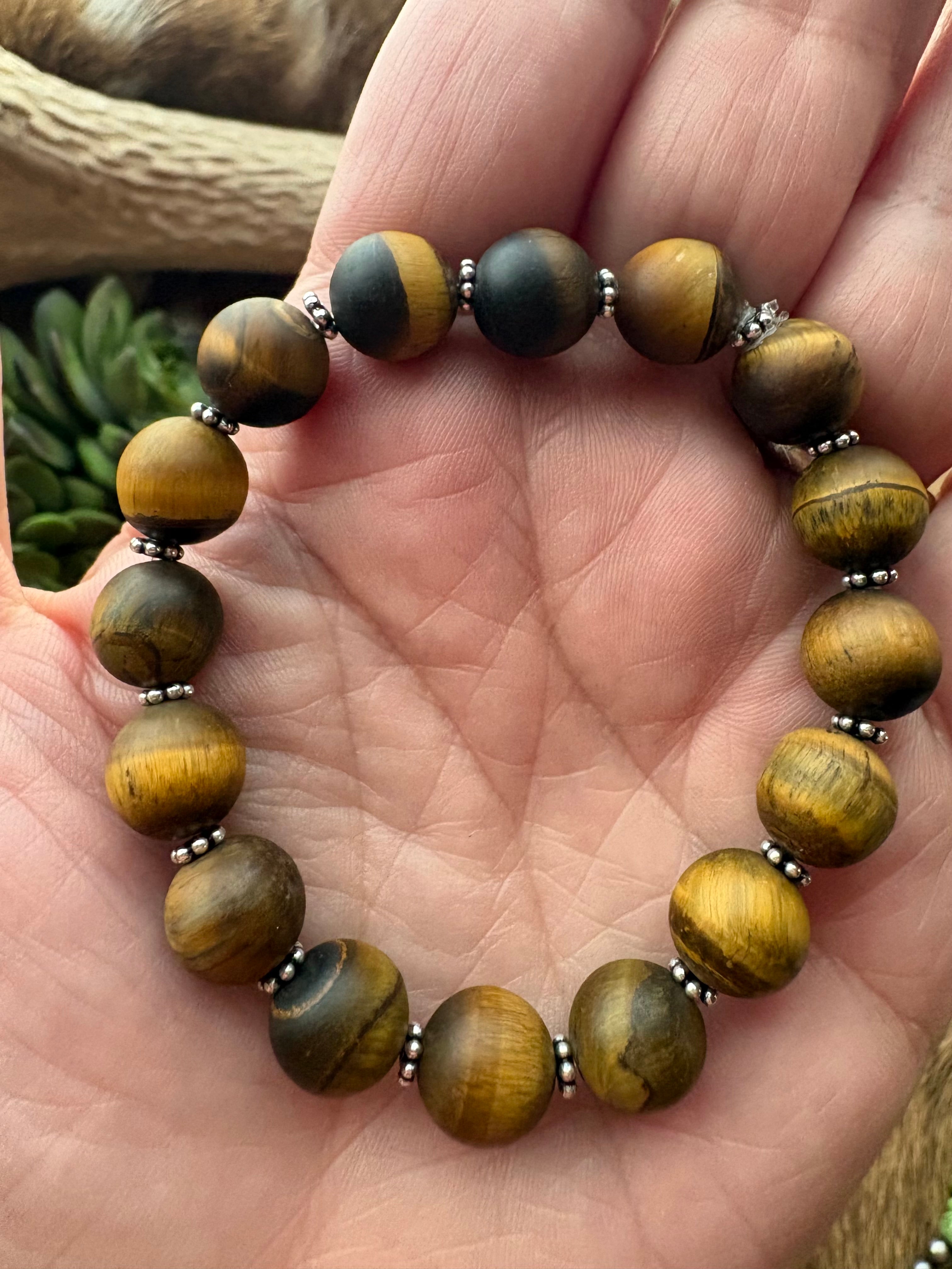 Tigers Eye Chunky Prissy Bracelet