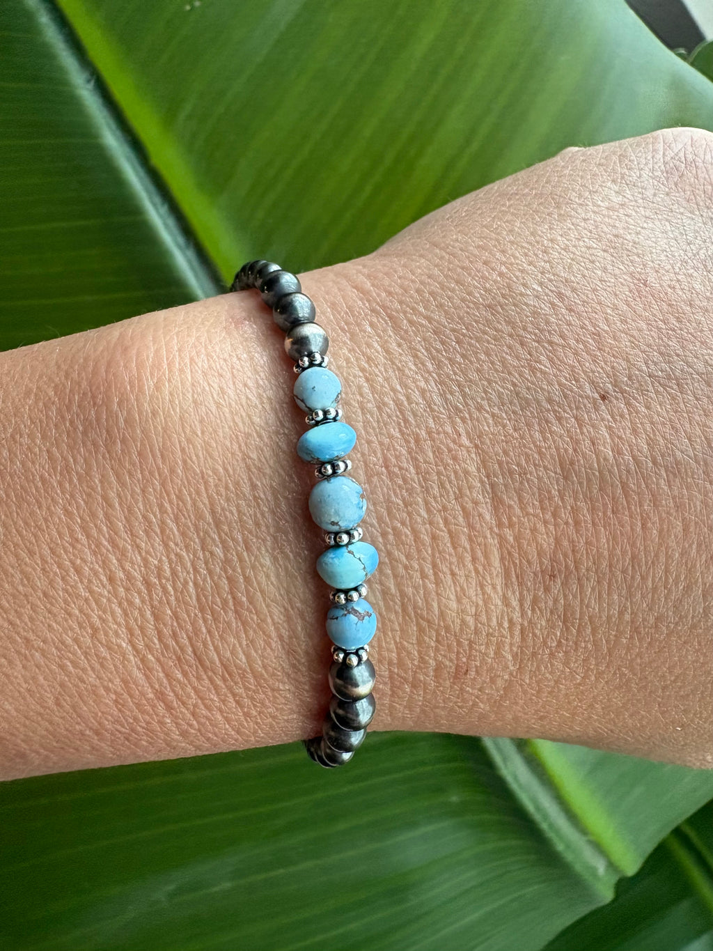 Golden Hills Prissy 5 Stone Bracelet