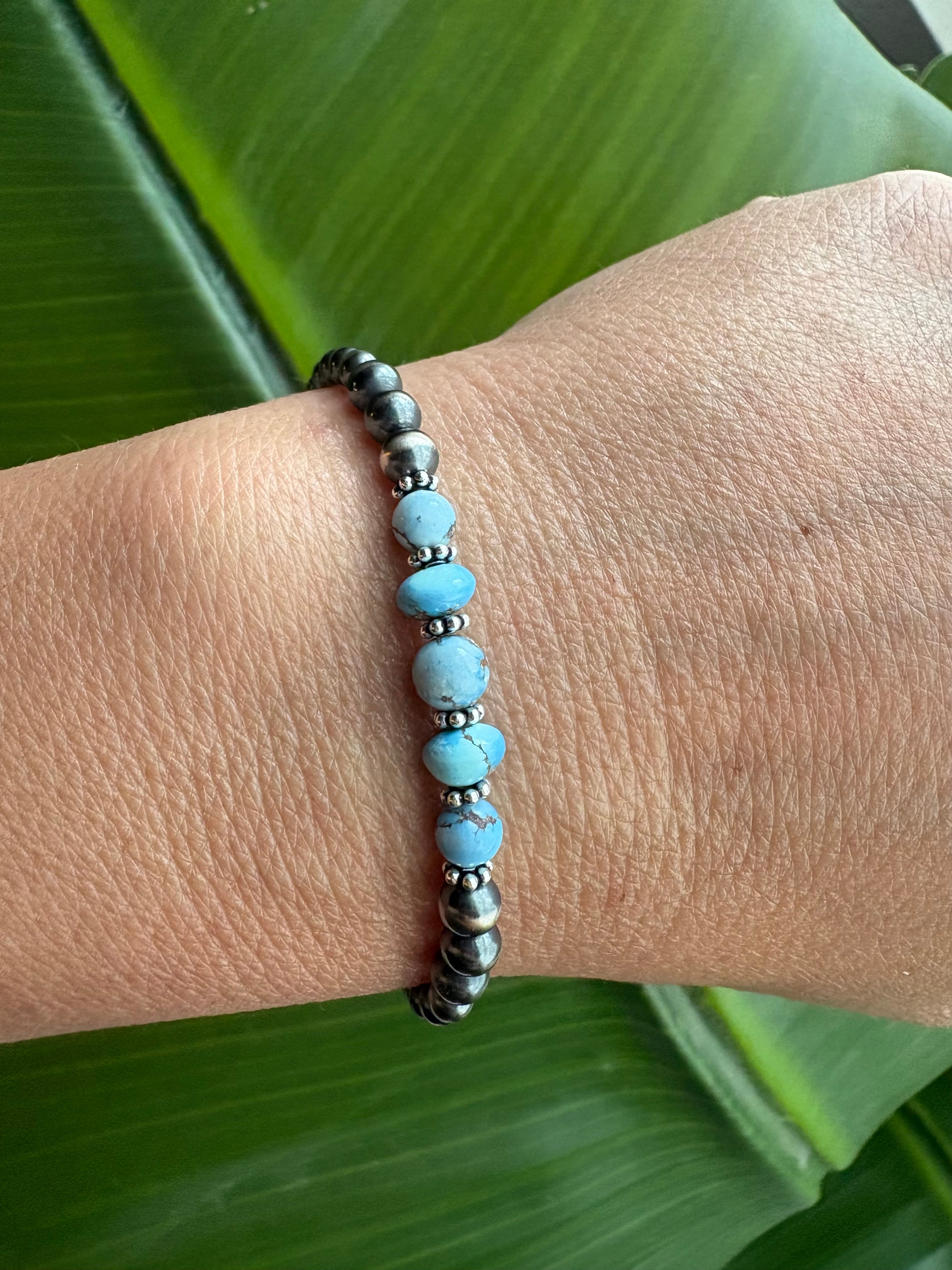 Golden Hills Prissy 5 Stone Bracelet