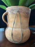 Navajo Style Graduated Pearl Necklace