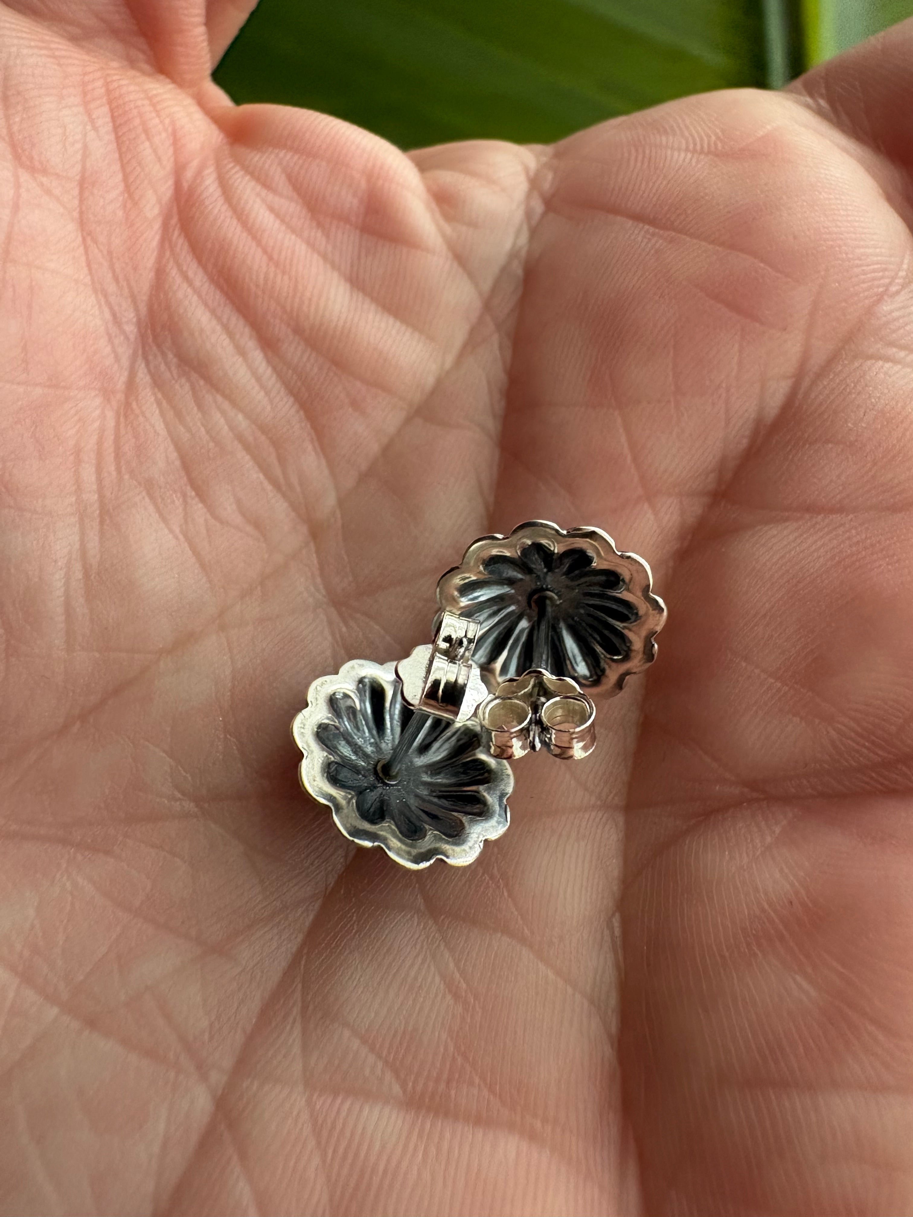 Concho Turquoise Studs