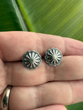 Concho Stud Earrings
